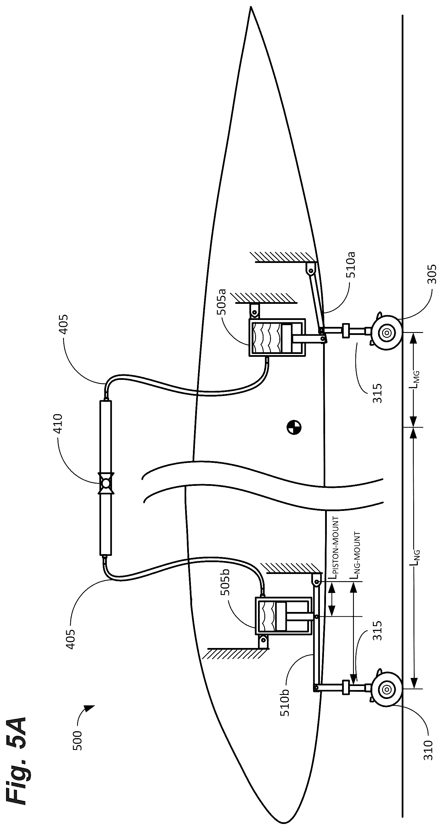 Patent US12304620 Figure 8 – Tilting landing gear systems and methods