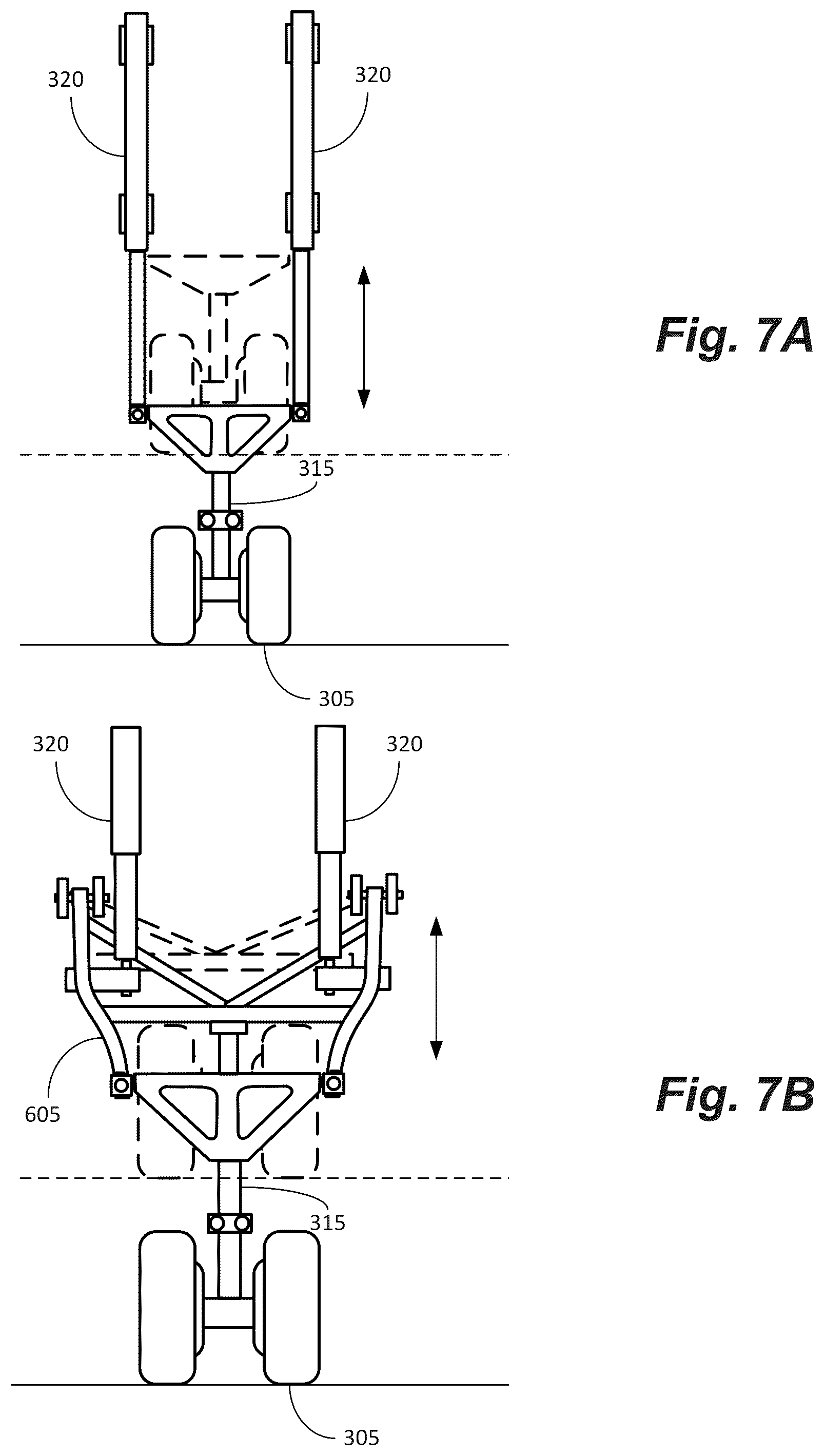 Patent US12304620 Figure 11 – Tilting landing gear systems and methods