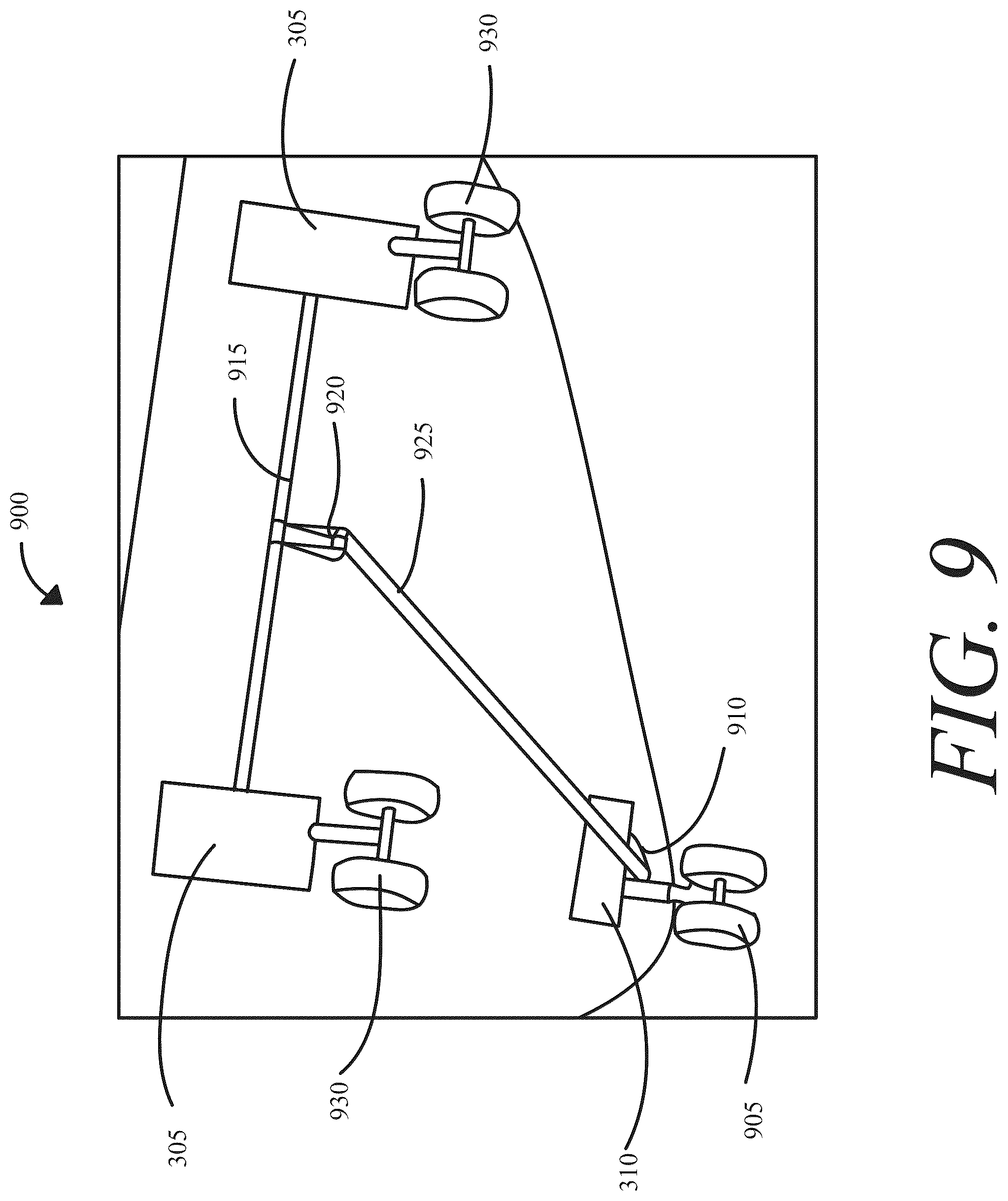 Patent US12304620 Figure 13 – Tilting landing gear systems and methods
