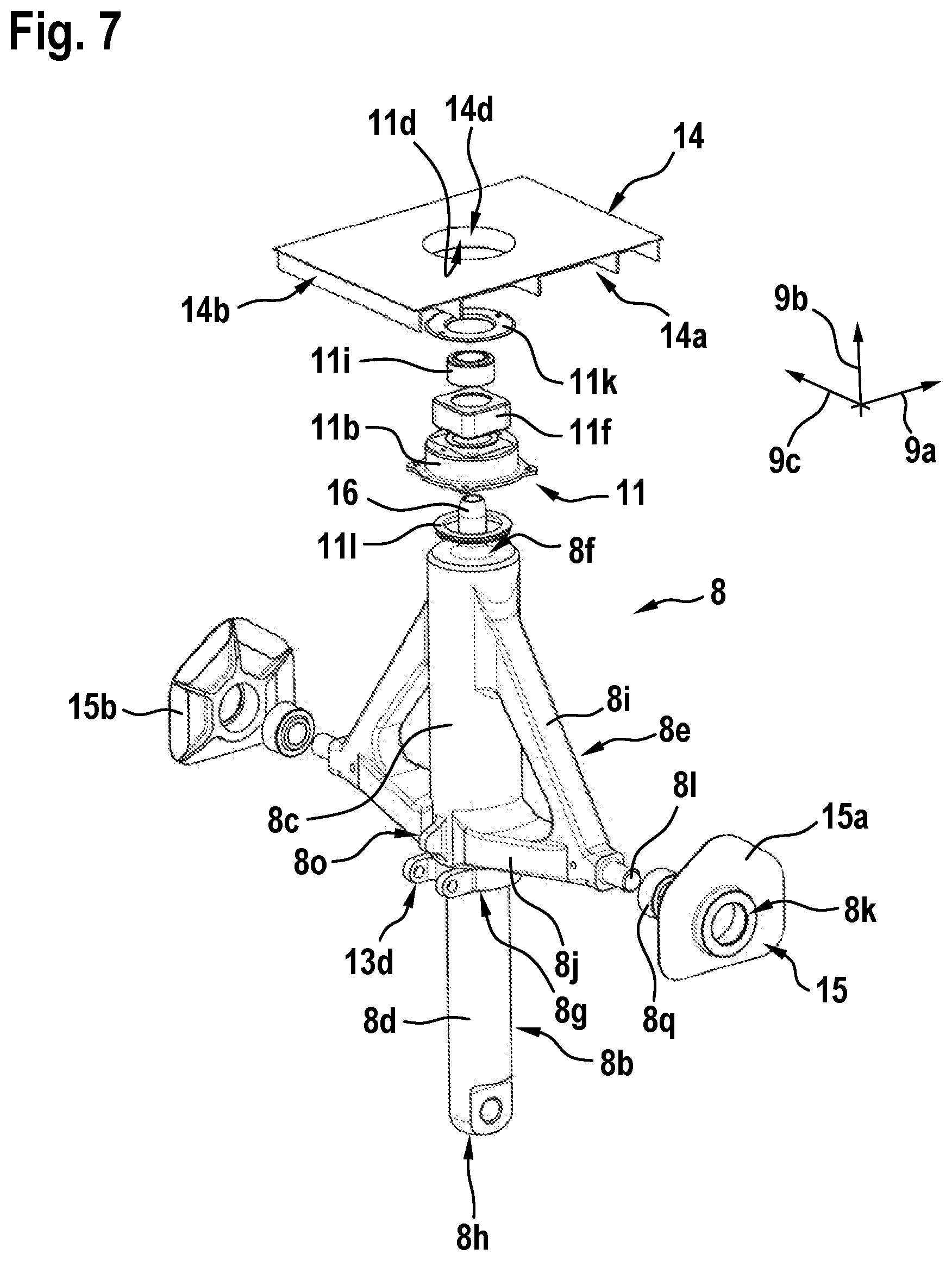 Patent US12304621 Figure 4 – Rotorcraft with a non-retractable wheel-type landing gear