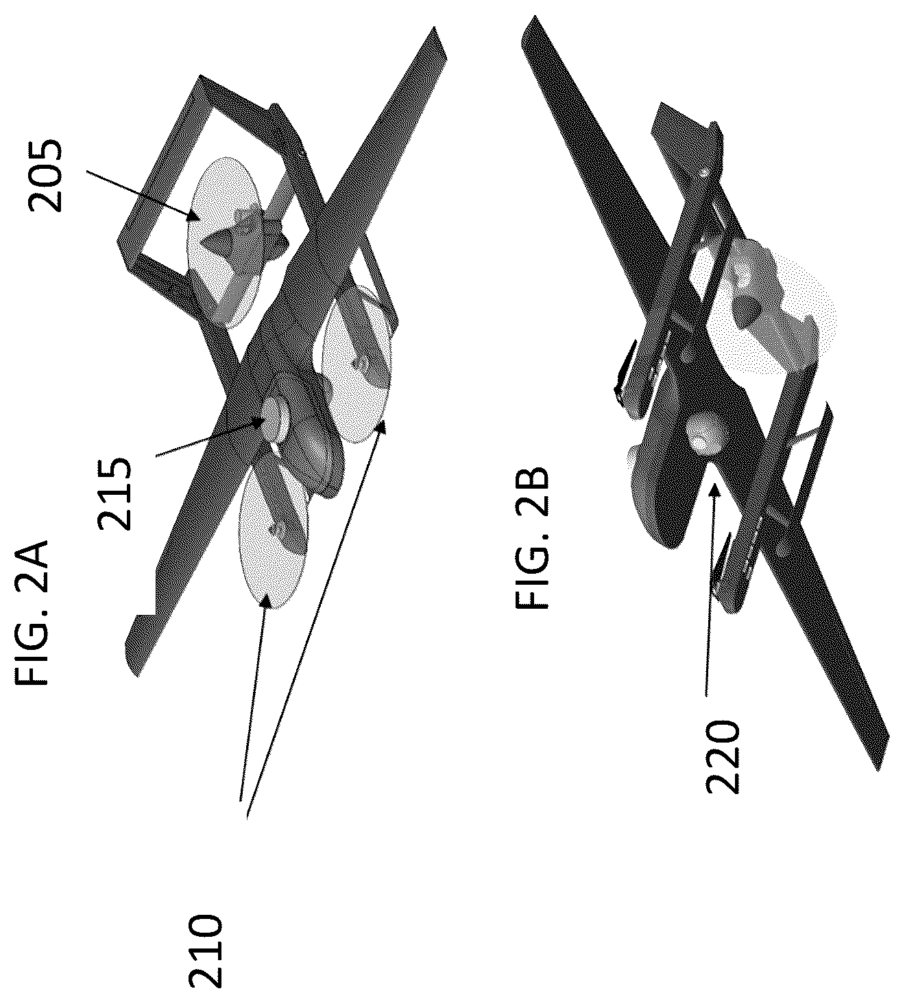 Patent US12304624 Figure 2 – Hybrid aircraft and landing launch/recovery system