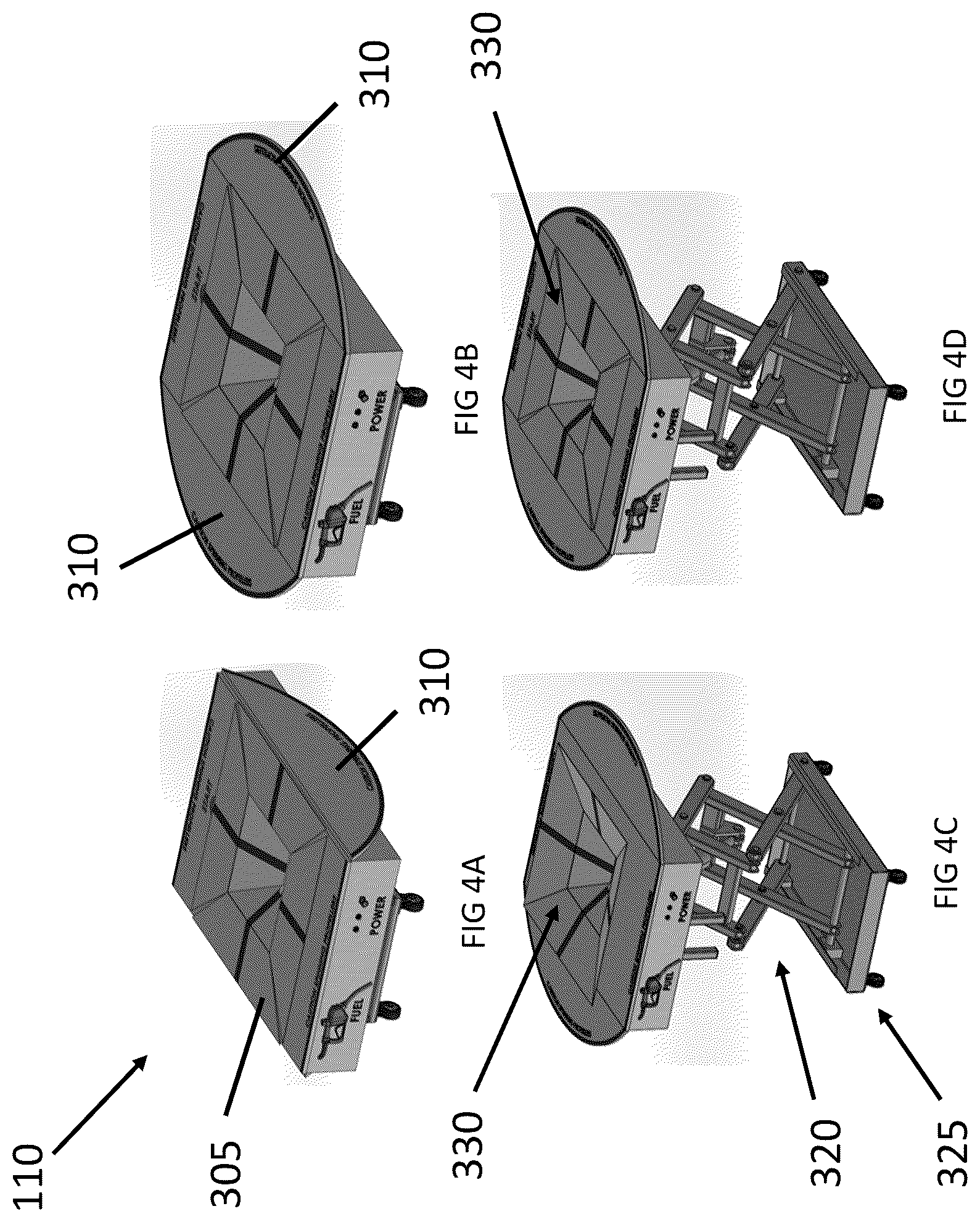 Patent US12304624 Figure 4 – Hybrid aircraft and landing launch/recovery system