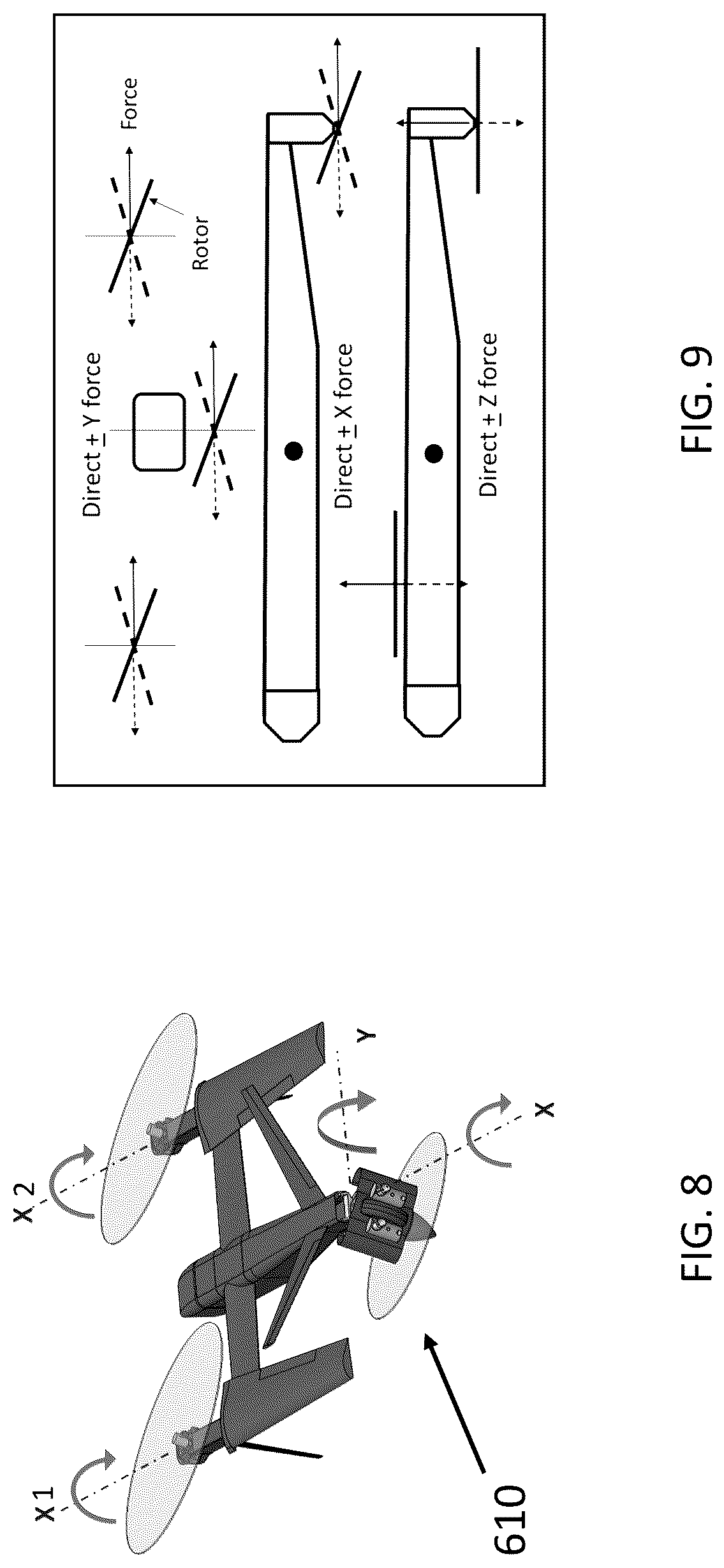 Patent US12304624 Figure 8 – Hybrid aircraft and landing launch/recovery system