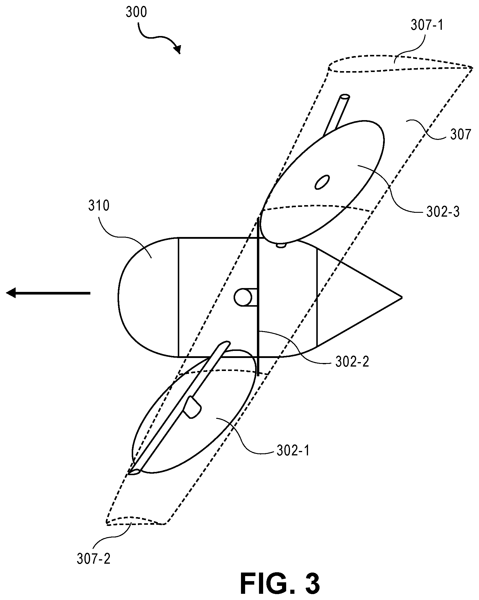 Patent US12304627 Figure 3 – Hexagonal ring wing aerial vehicle