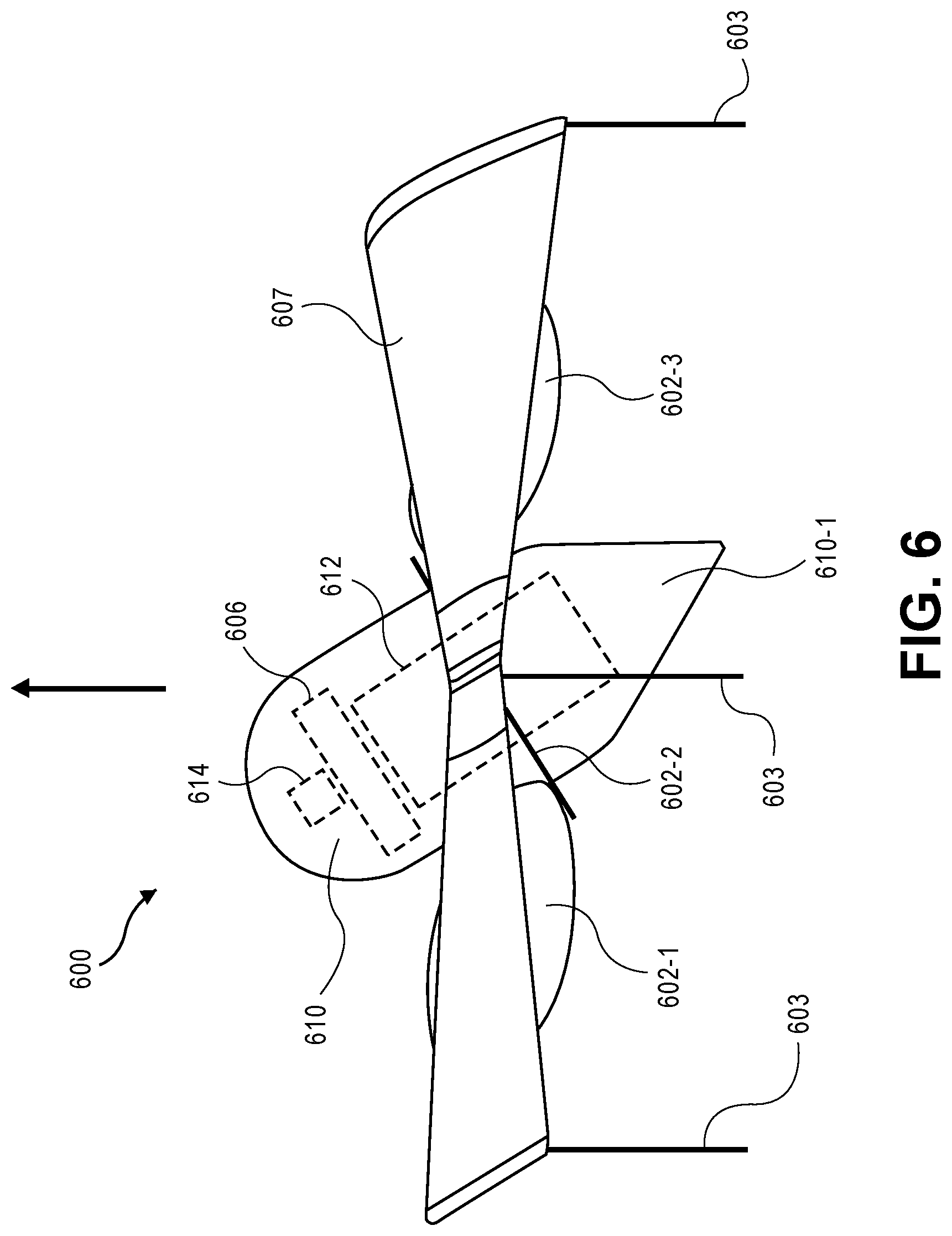 Patent US12304627 Figure 6 – Hexagonal ring wing aerial vehicle