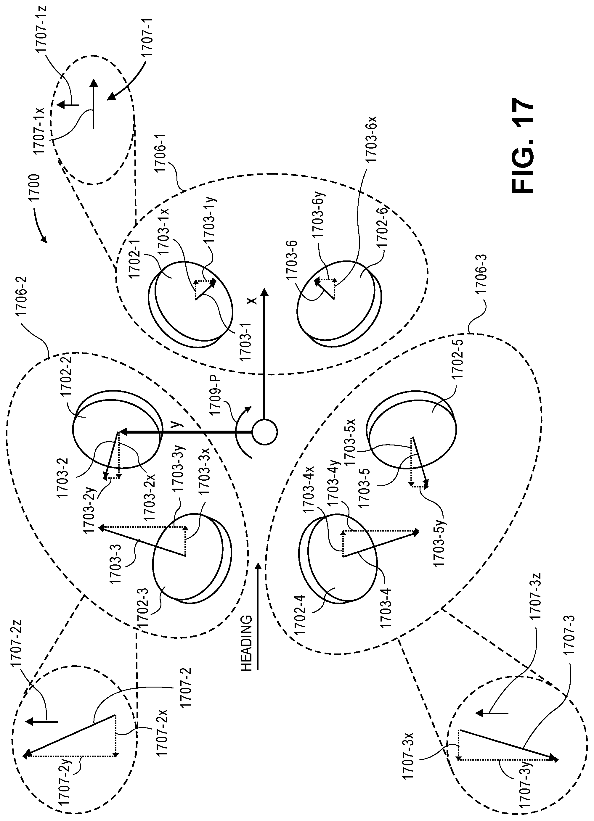 Patent US12304627 Figure 17 – Hexagonal ring wing aerial vehicle