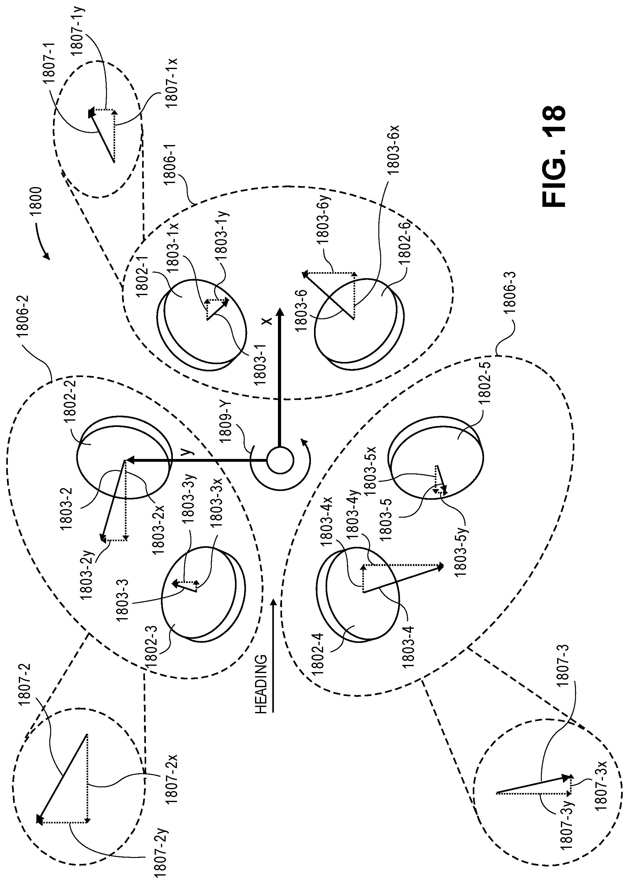 Patent US12304627 Figure 18 – Hexagonal ring wing aerial vehicle