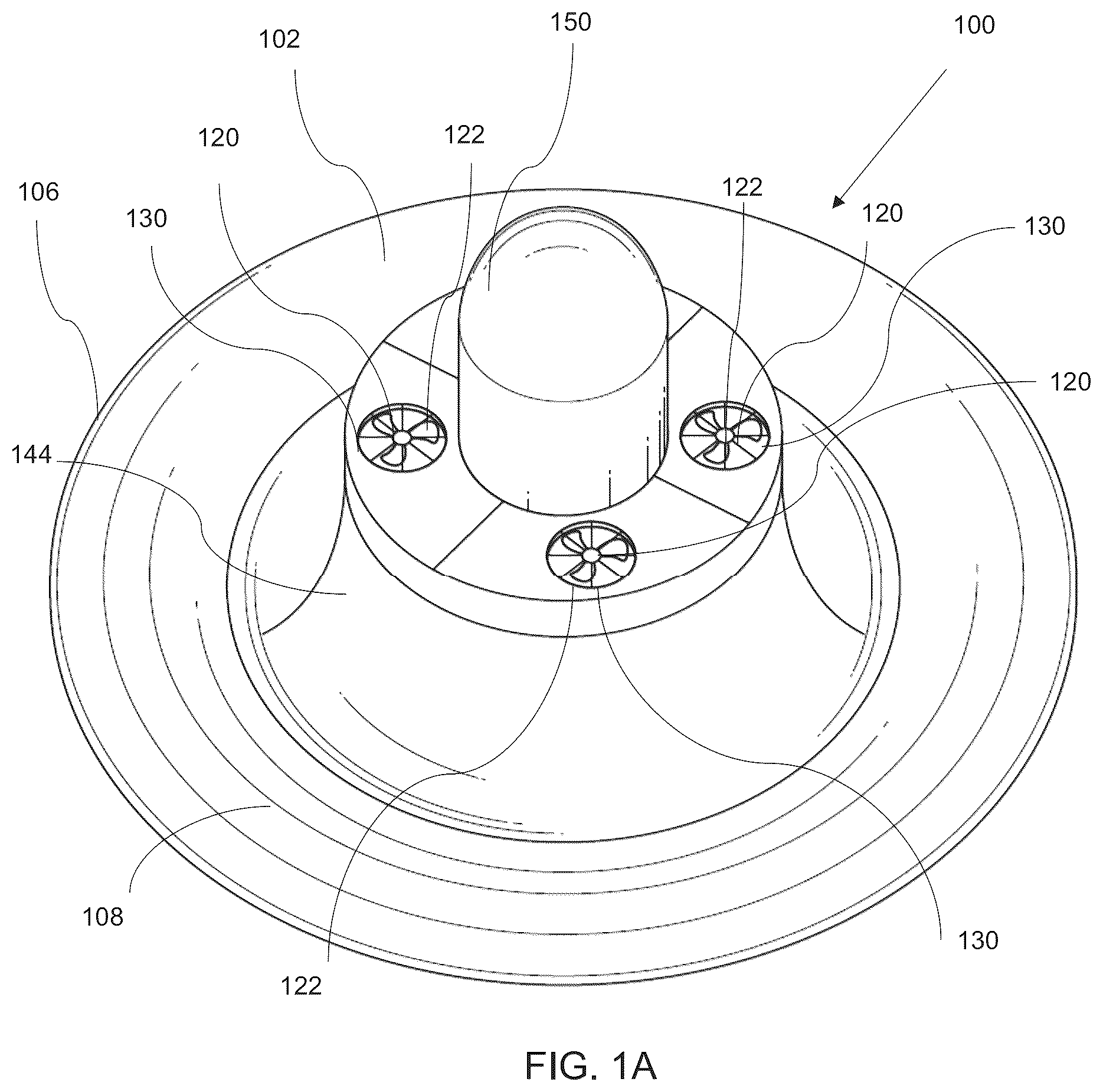 Patent US12304628 Figure 1 – Aerolift systems and methods using air ducts and lifting bodies