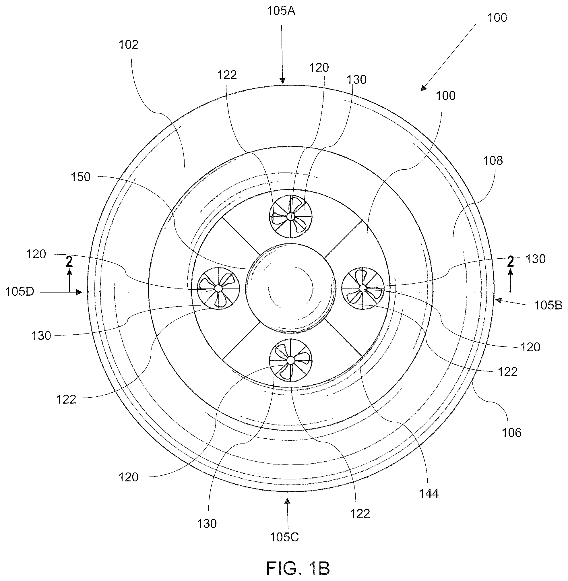 Patent US12304628 Figure 2 – Aerolift systems and methods using air ducts and lifting bodies