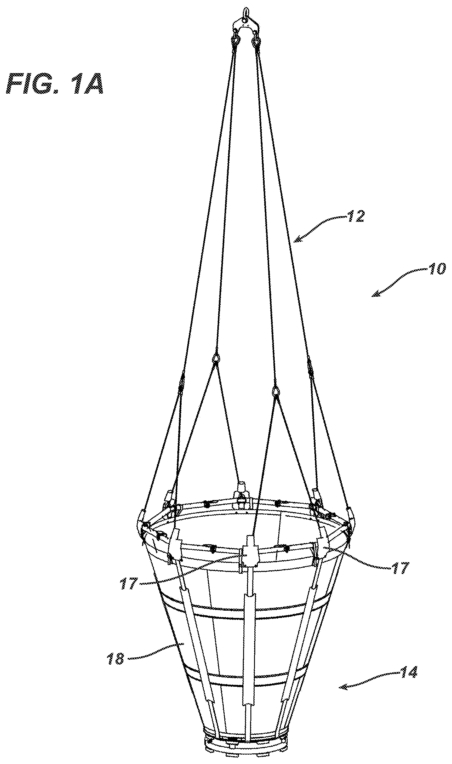 Patent US12304629 Figure 2 – Aerial fire-fighting bucket systems