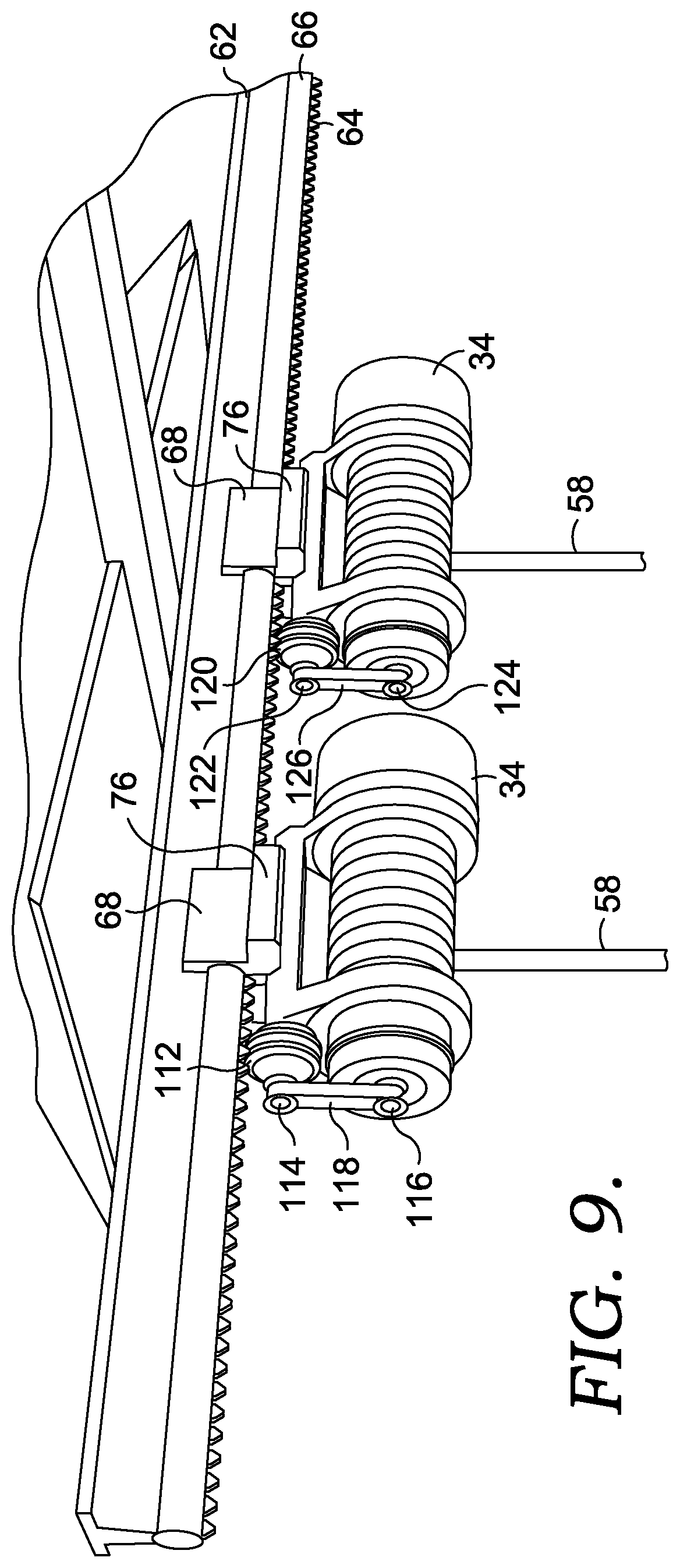Patent US12304631 Figure 10 – Parcel delivery system and methods using rail system for unmanned aerial vehicles