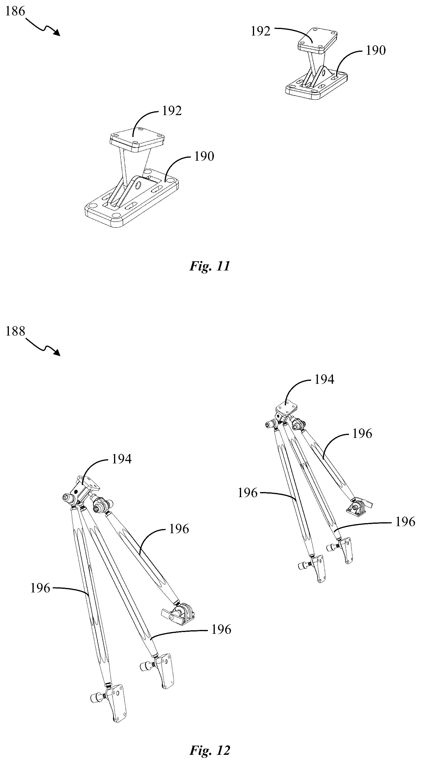 Patent US12304632 Figure 8 – Tank assembly and helicopter