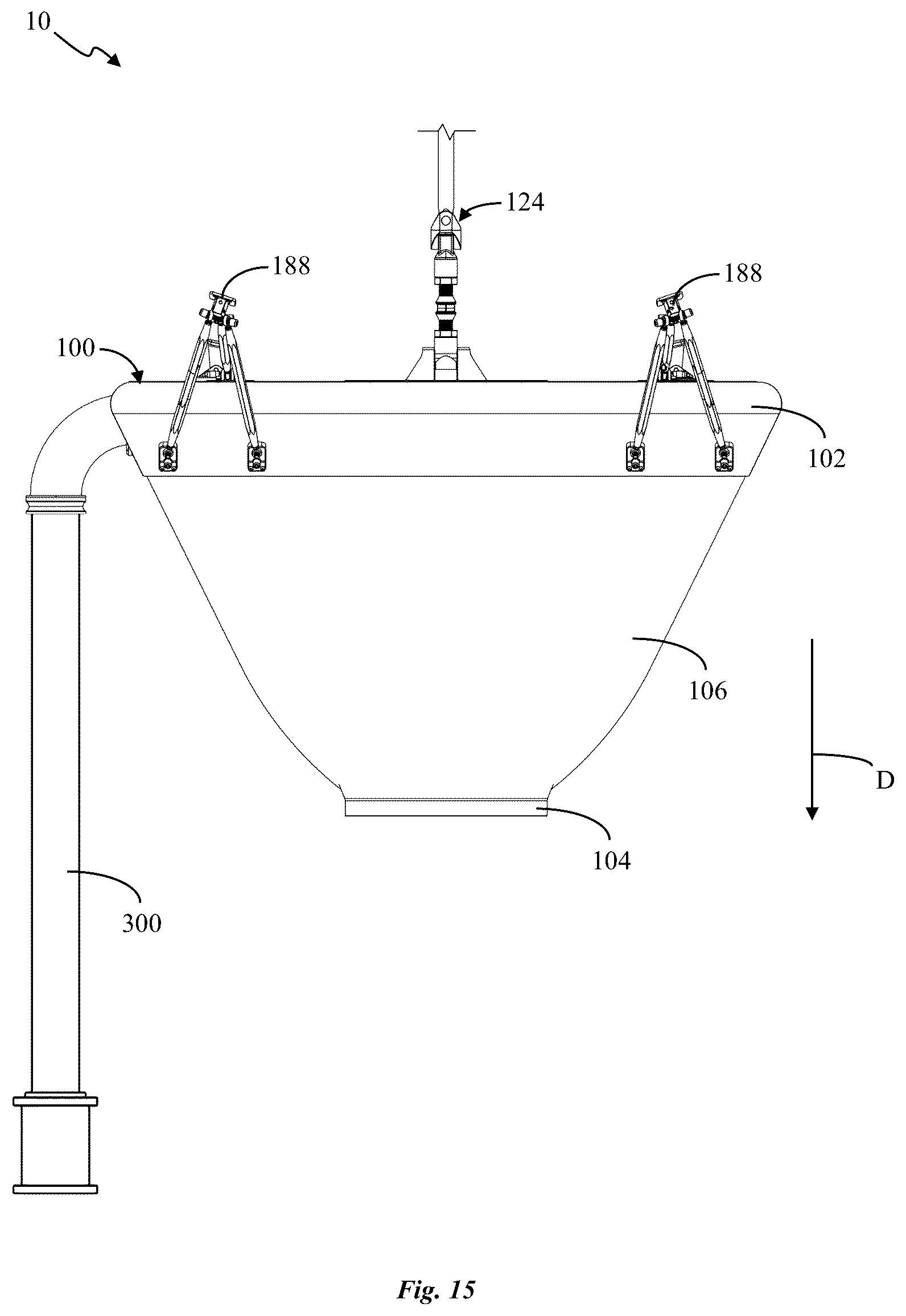 Patent US12304632 Figure 11 – Tank assembly and helicopter