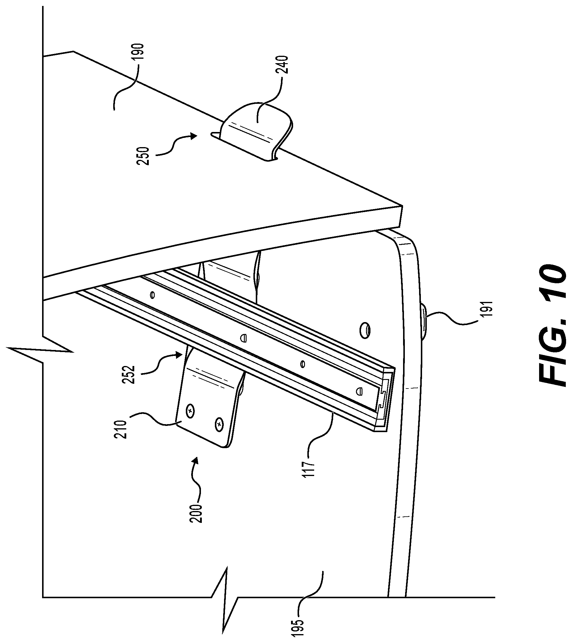 Patent US12304634 Figure 10 – Modular refreshment center