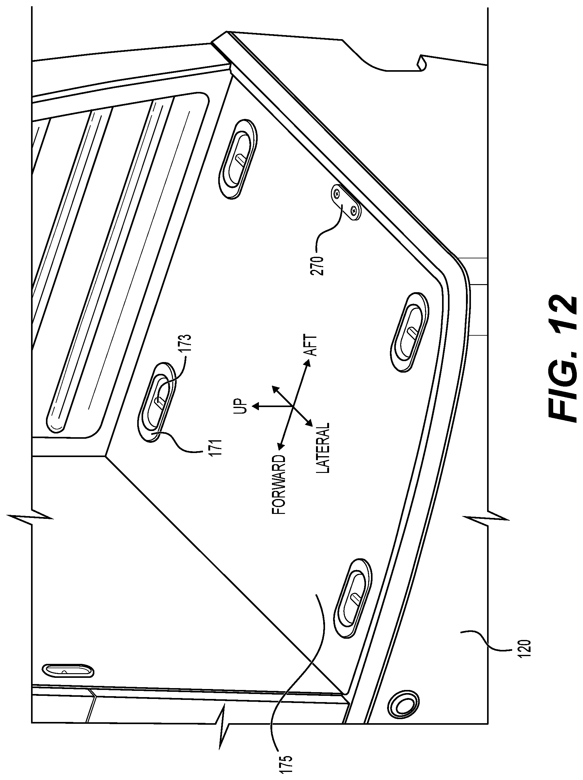 Patent US12304634 Figure 12 – Modular refreshment center