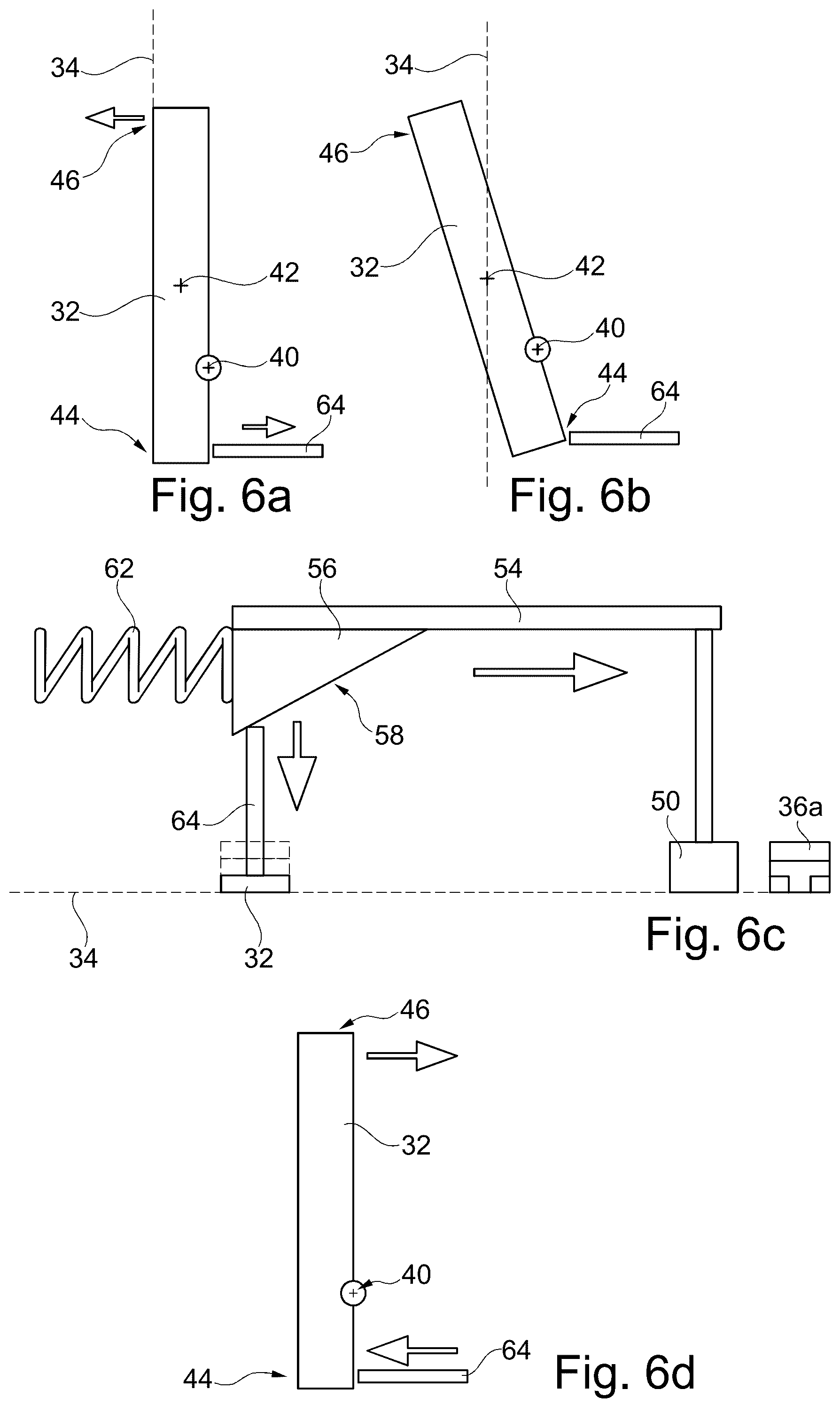 Patent US12304635 Figure 4 – Compartment for a cabin in a vehicle with retractable door angle limiter