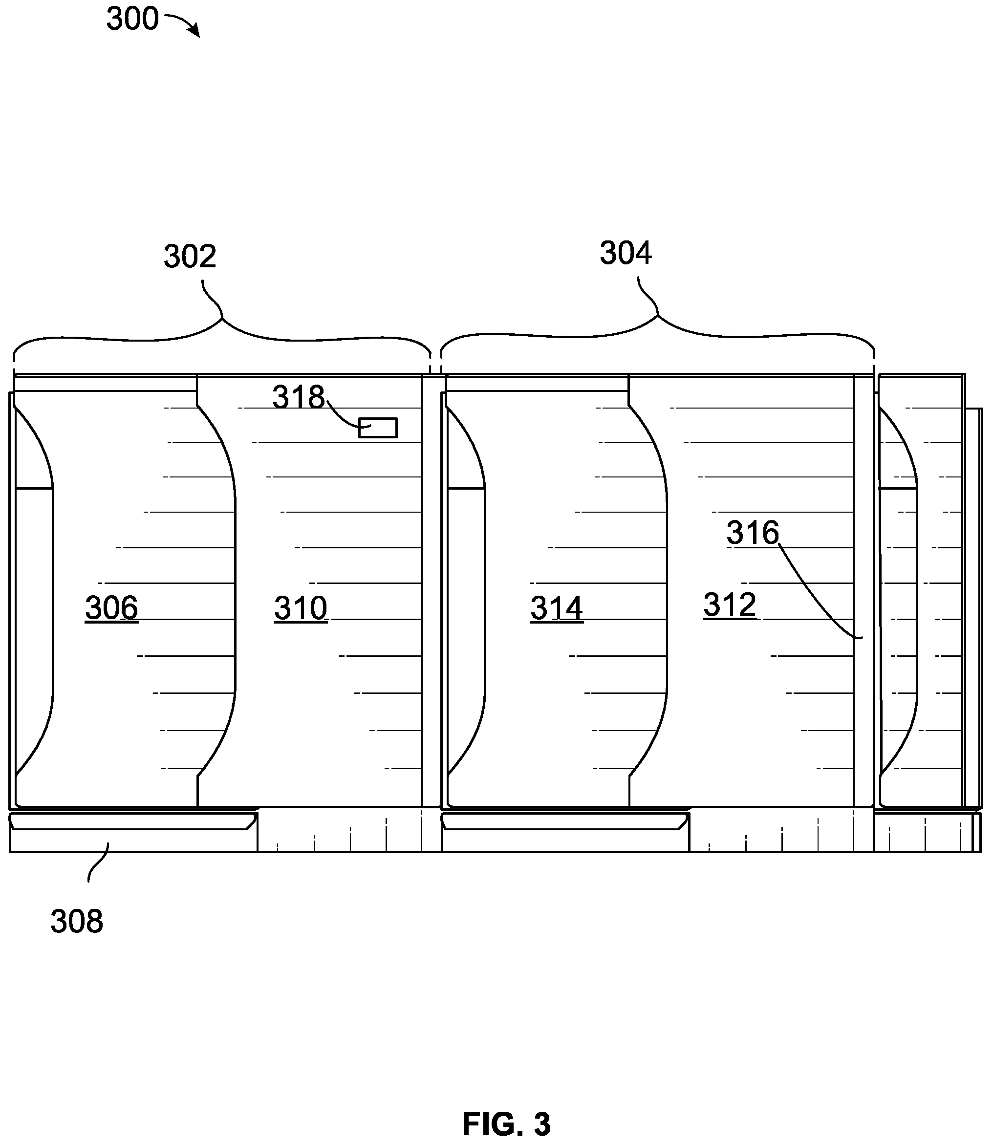Patent US12304637 Figure 3 – Dual operation emergency passage egress system