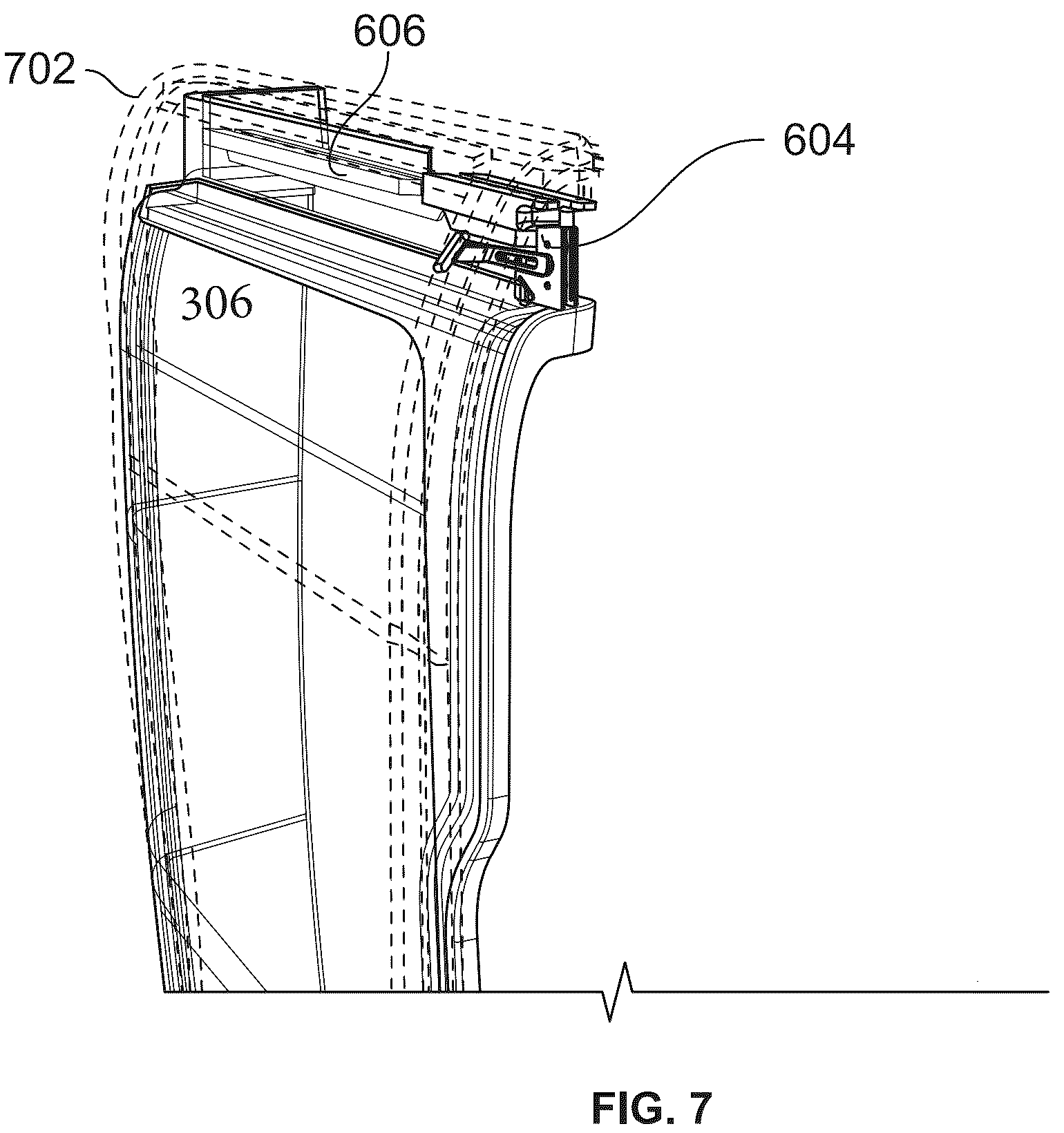 Patent US12304637 Figure 7 – Dual operation emergency passage egress system