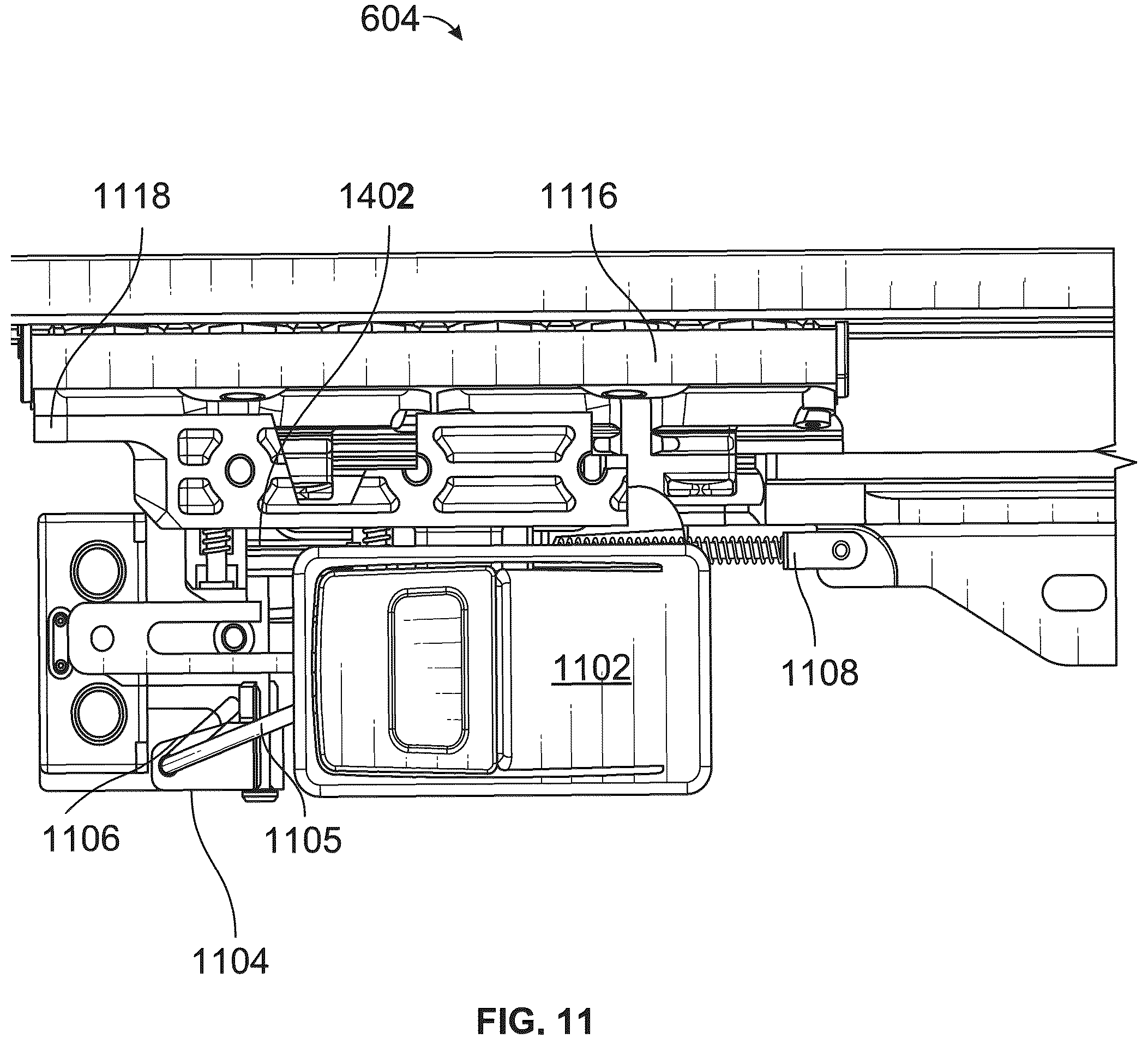 Patent US12304637 Figure 11 – Dual operation emergency passage egress system