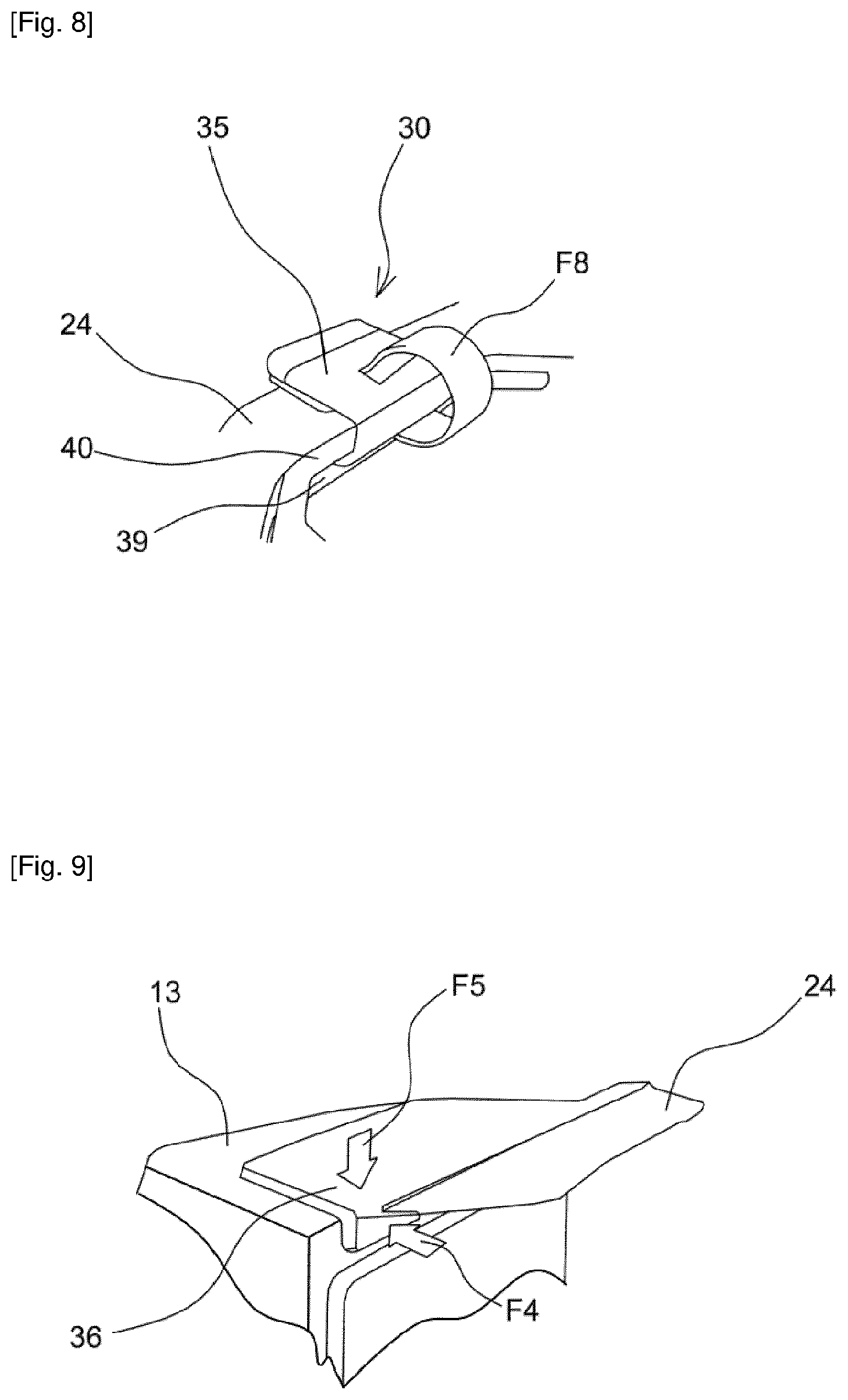 Patent US12304638 Figure 5 – Flexible structure for creating a rest space inside an aircraft cabin