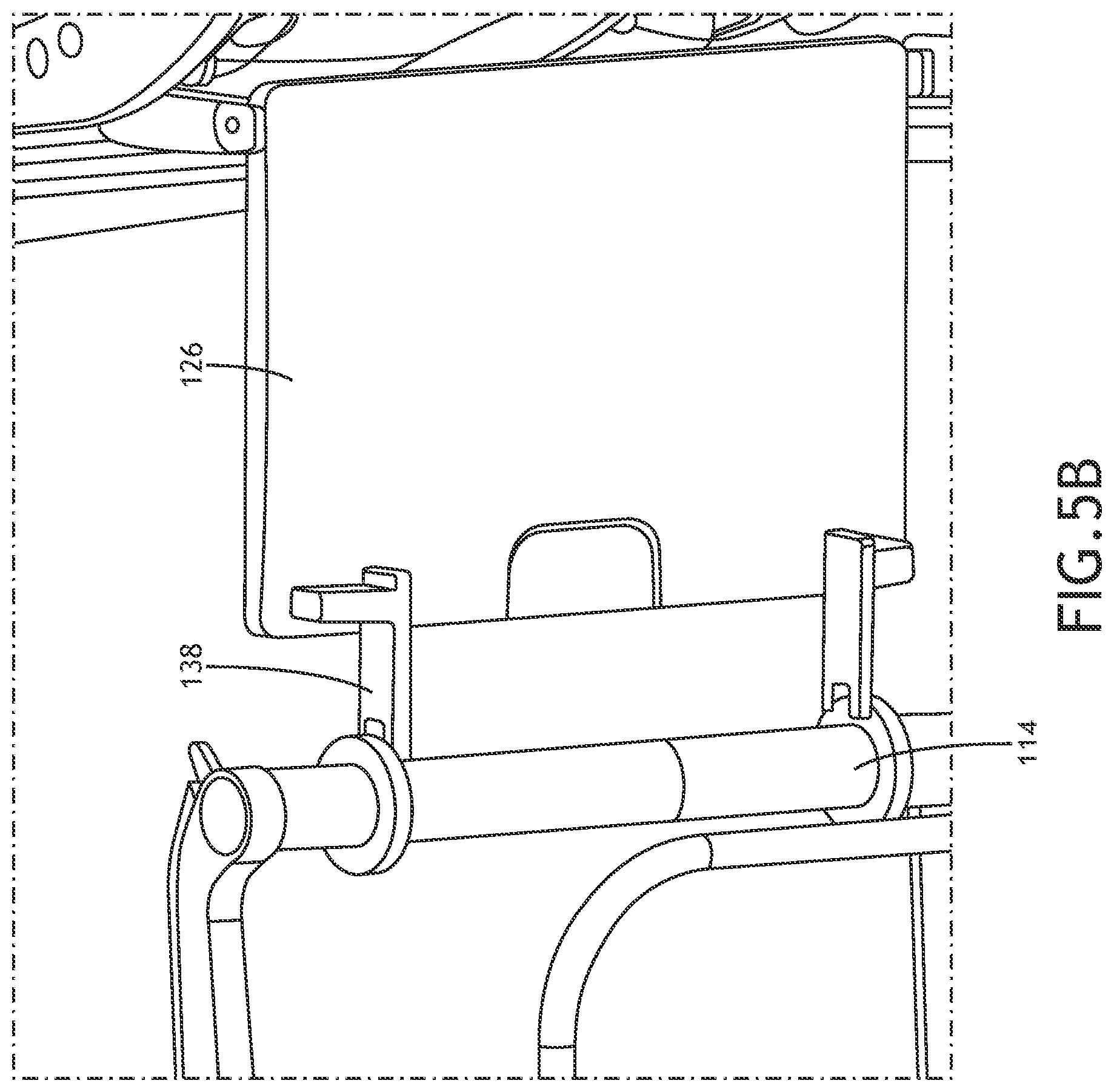 Patent US12304639 Figure 6 – Contiguous passenger seat rows configured to form a bed