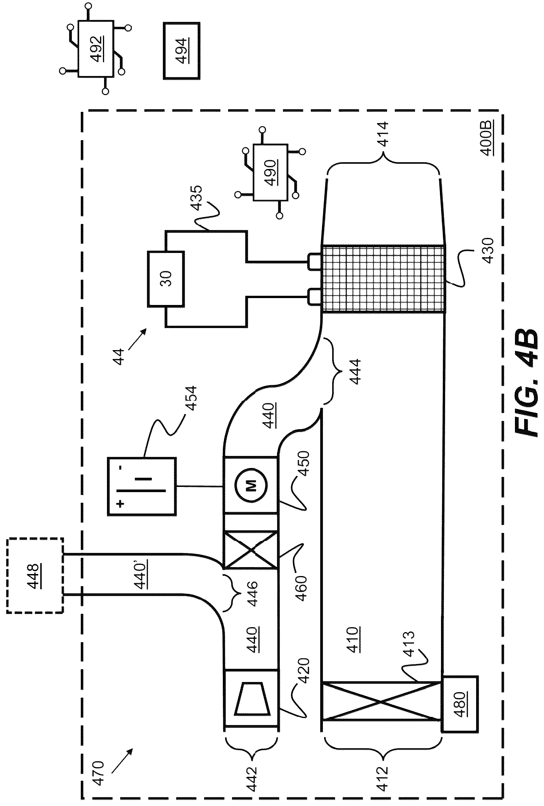 Patent US12304641 Figure 4 – Ram-air duct system