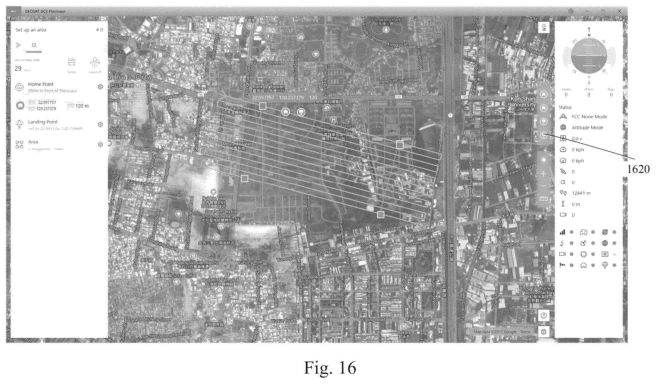 Patent US12304643 Figure 16 – Parachute landing methods and systems for an unmanned aerial vehicle