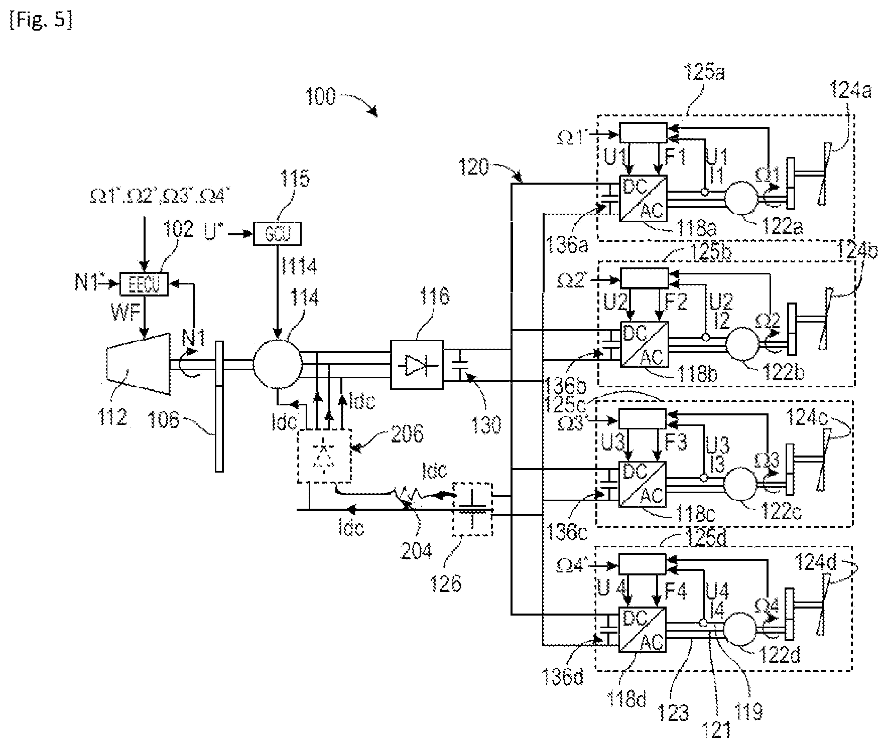 Patent US12304645 Figure 3 – Hybrid propulsion system and method for controlling such a system