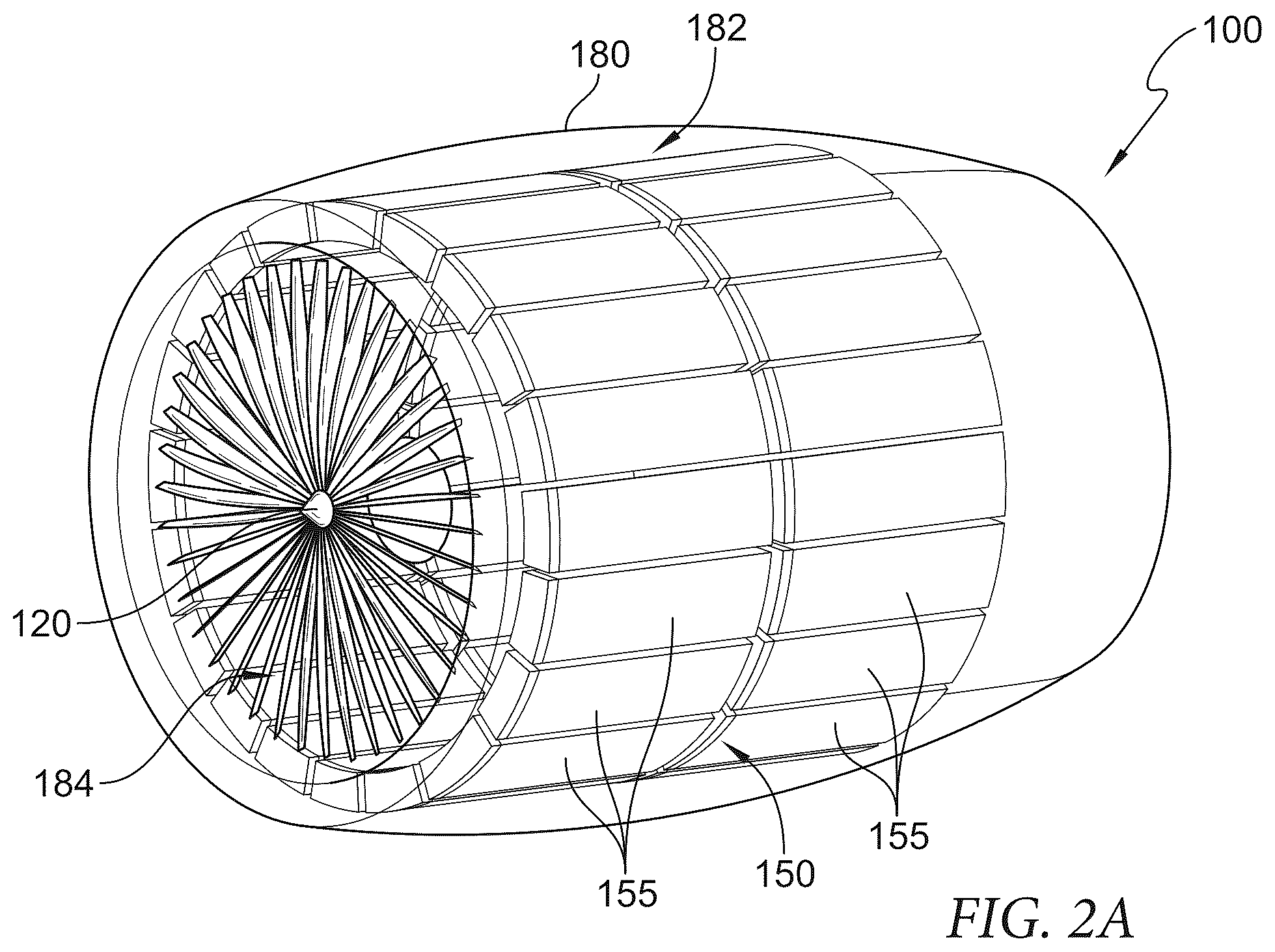 Patent US12304646 Figure 2 – Fuel cell turboelectric fan for an aircraft