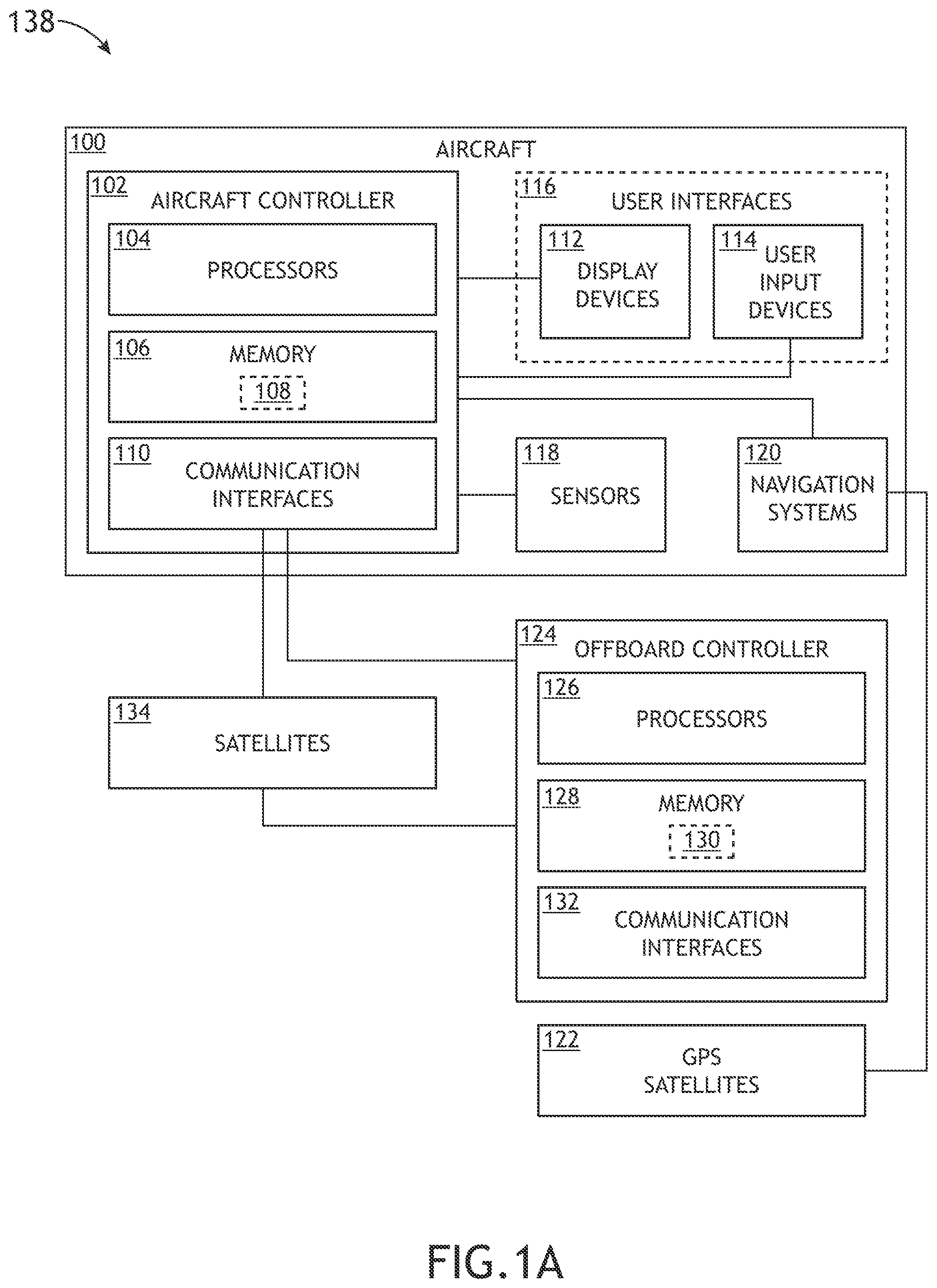 Patent US12304648 Figure 1 – System and method for separating avionics charts into a plurality of display panels