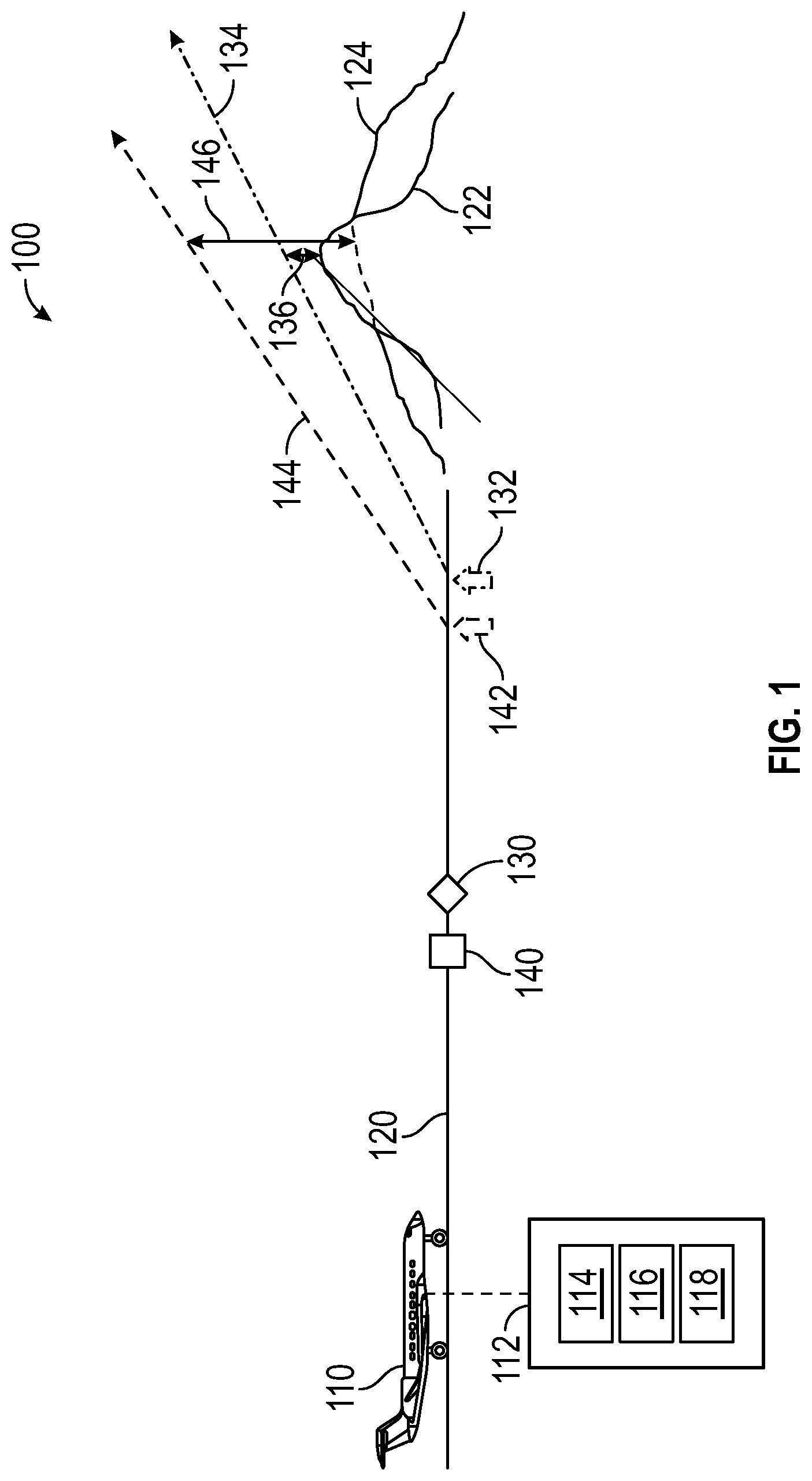 Patent US12304651 Figure 1 – Maximum takeoff weight determination for aircraft