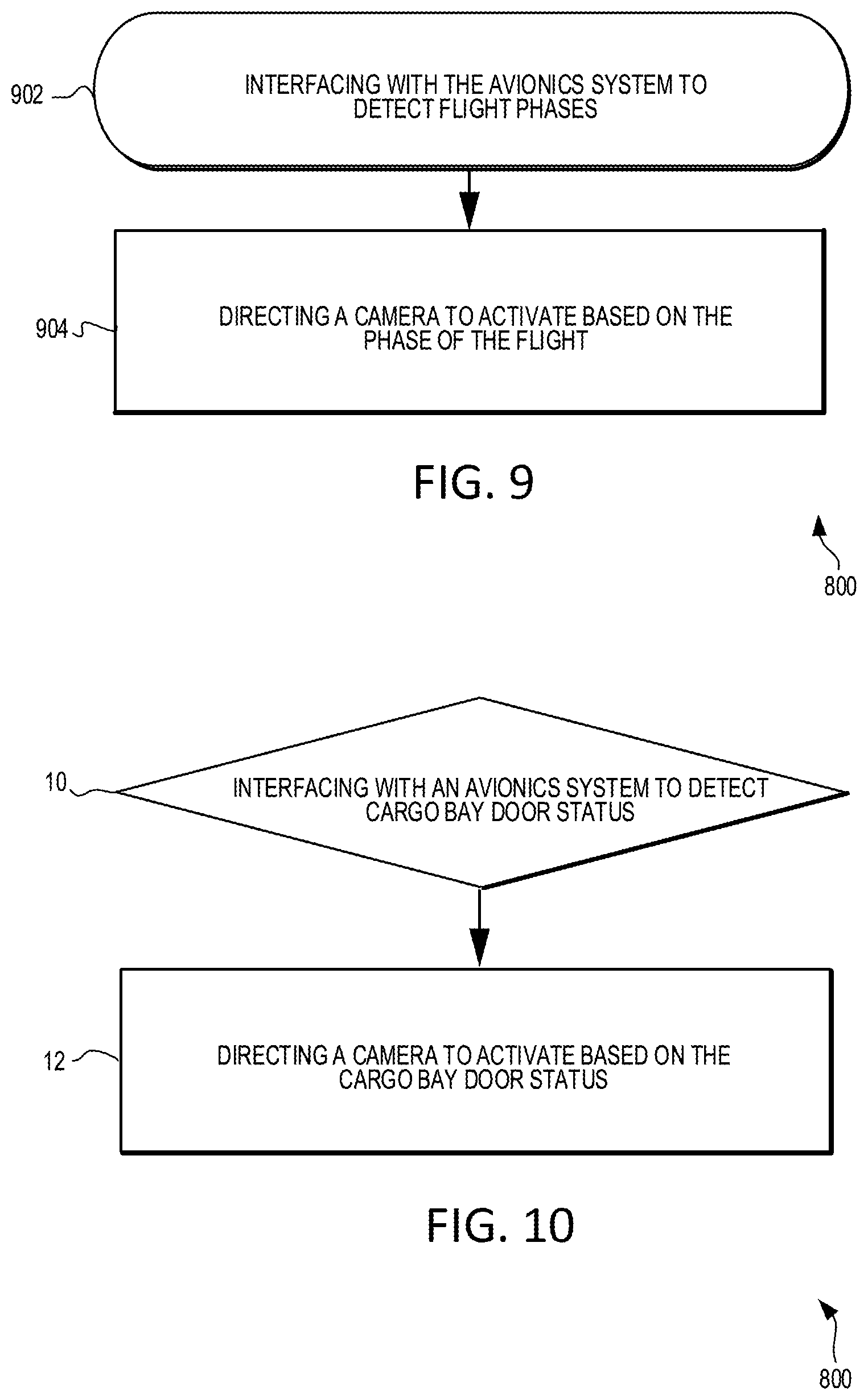 Patent US12304654 Figure 9 – Systems and methods for identifying damage and theft in an aircraft cargo bay