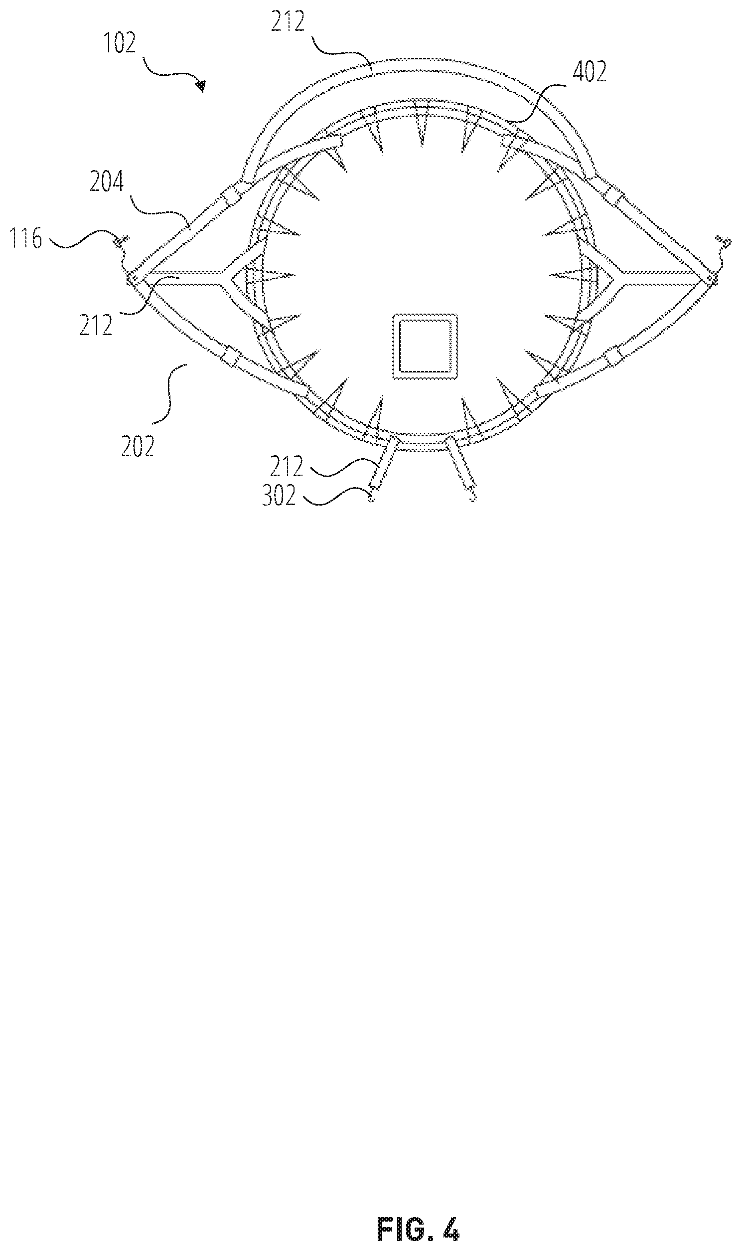 Patent US12304655 Figure 4 – Protective cover for aircraft engines