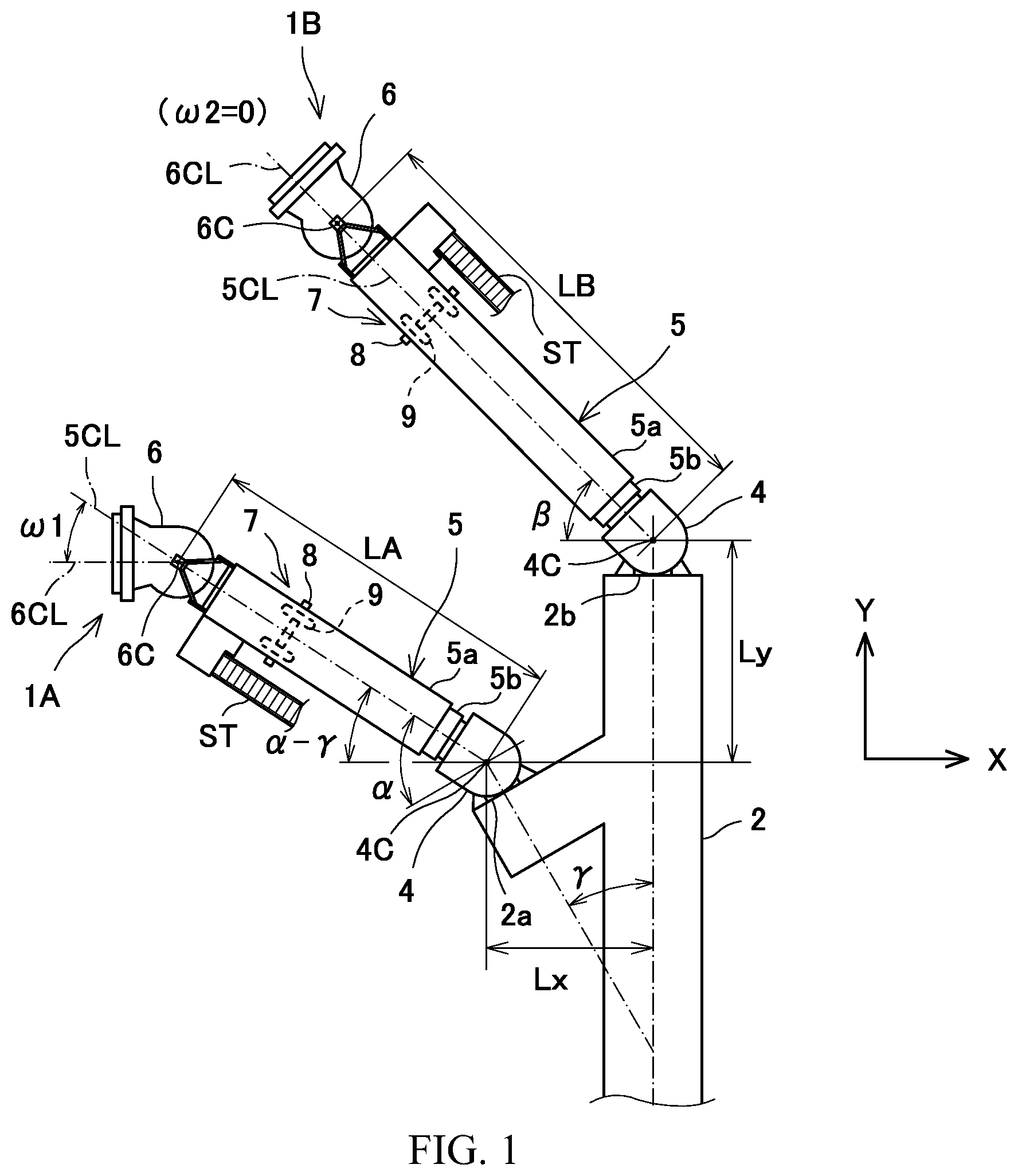 Patent US12304656 Figure 1 – Passenger boarding bridge monitoring device