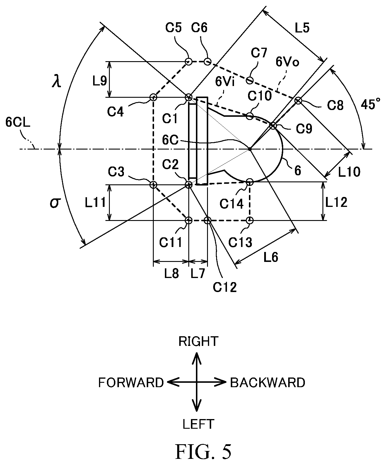 Patent US12304656 Figure 5 – Passenger boarding bridge monitoring device