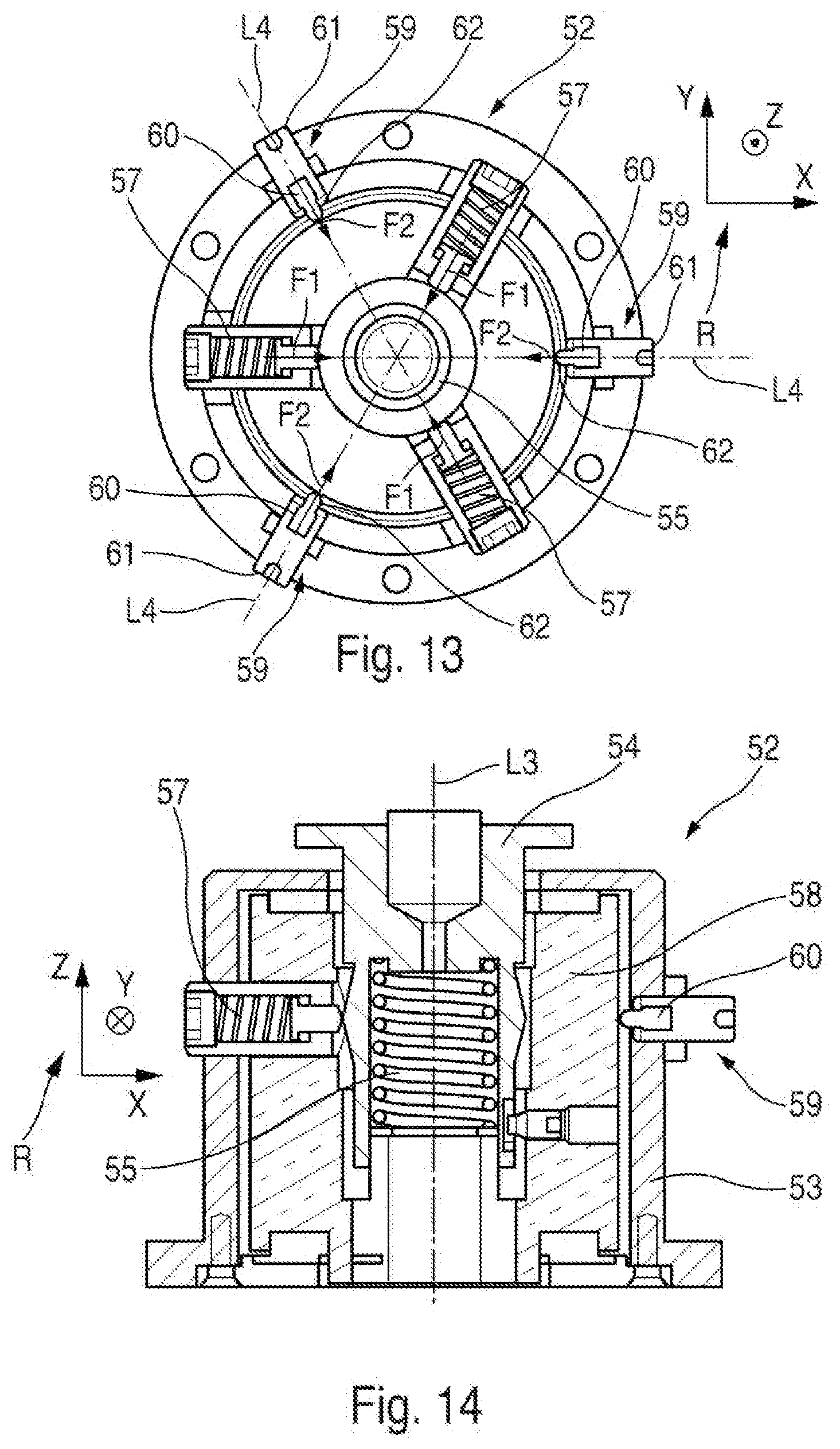 Patent US12304659 Figure 7 – System for handling a side shell of an aircraft with a view to assembling a fuselage barrel of the aircraft and method for assembling a fuselage barrel of an aircraft