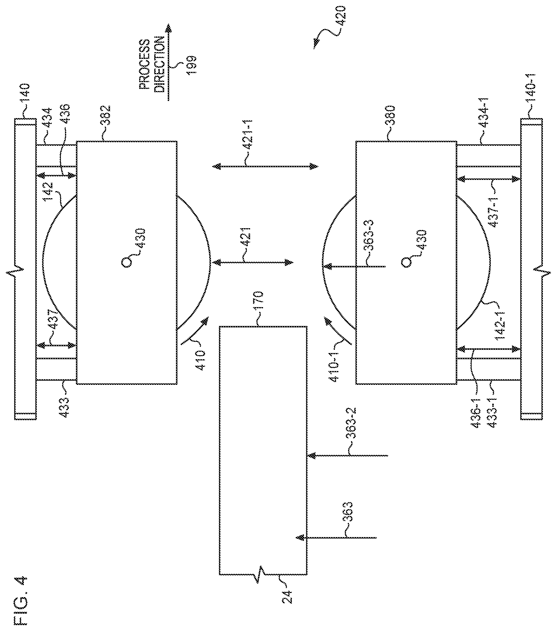 Patent US12304660 Figure 8 – Contour enforcement for line assembled fuselage segments