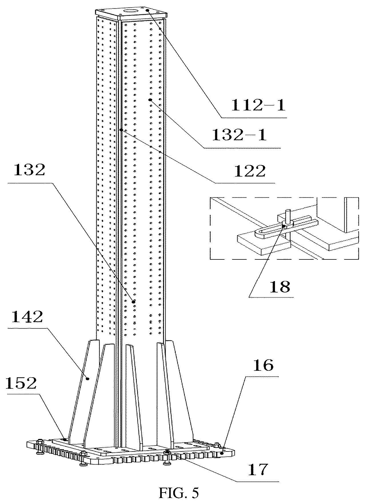 Patent US12304661 Figure 4 – Self-positioning assembly system for rapid assembly of aircraft and method thereof