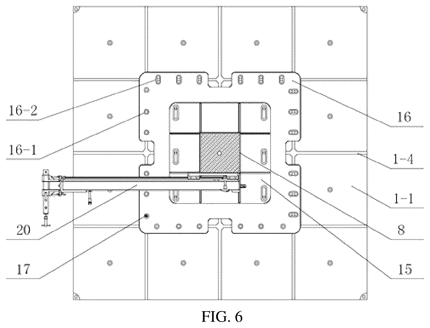 Patent US12304661 Figure 5 – Self-positioning assembly system for rapid assembly of aircraft and method thereof