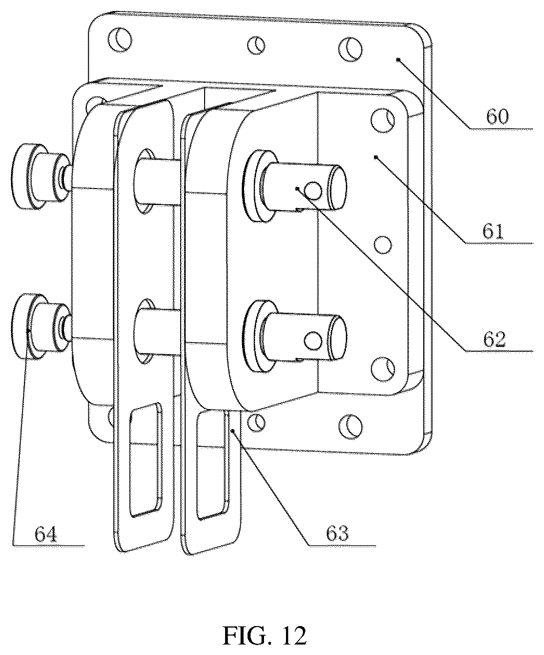 Patent US12304661 Figure 13 – Self-positioning assembly system for rapid assembly of aircraft and method thereof
