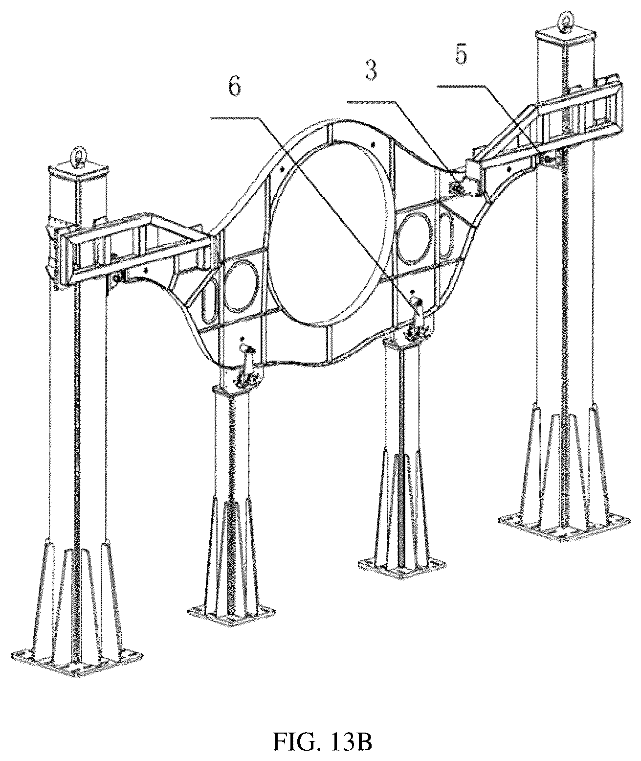 Patent US12304661 Figure 15 – Self-positioning assembly system for rapid assembly of aircraft and method thereof