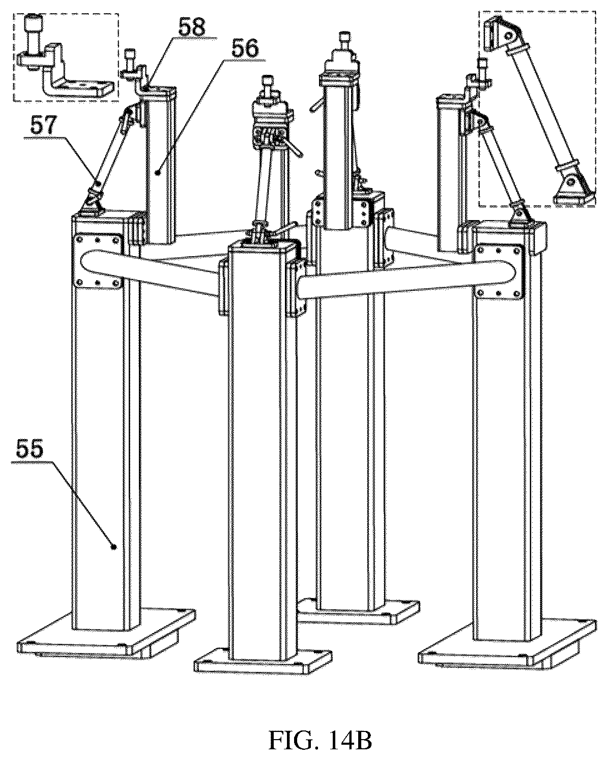 Patent US12304661 Figure 17 – Self-positioning assembly system for rapid assembly of aircraft and method thereof