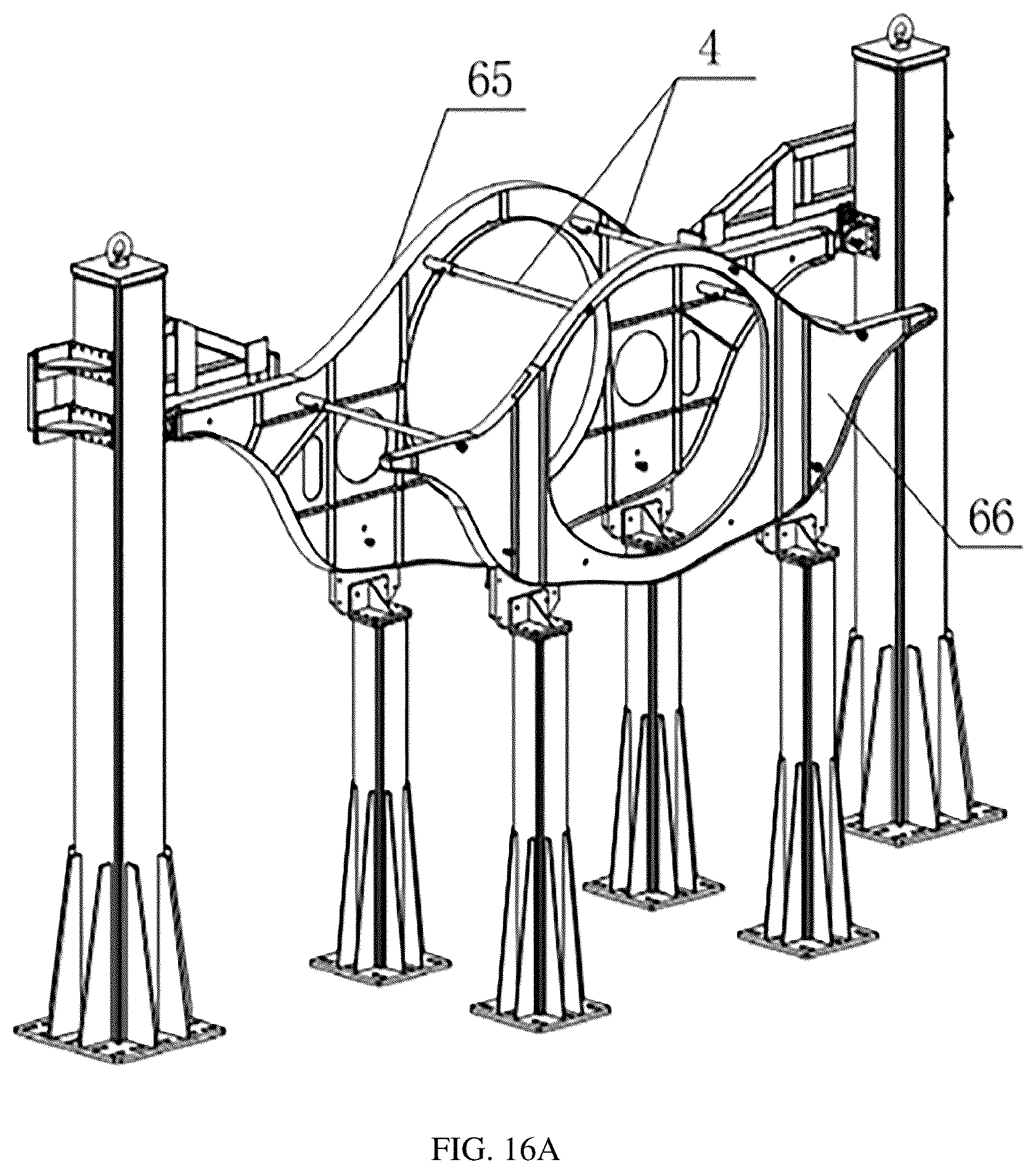 Patent US12304661 Figure 20 – Self-positioning assembly system for rapid assembly of aircraft and method thereof