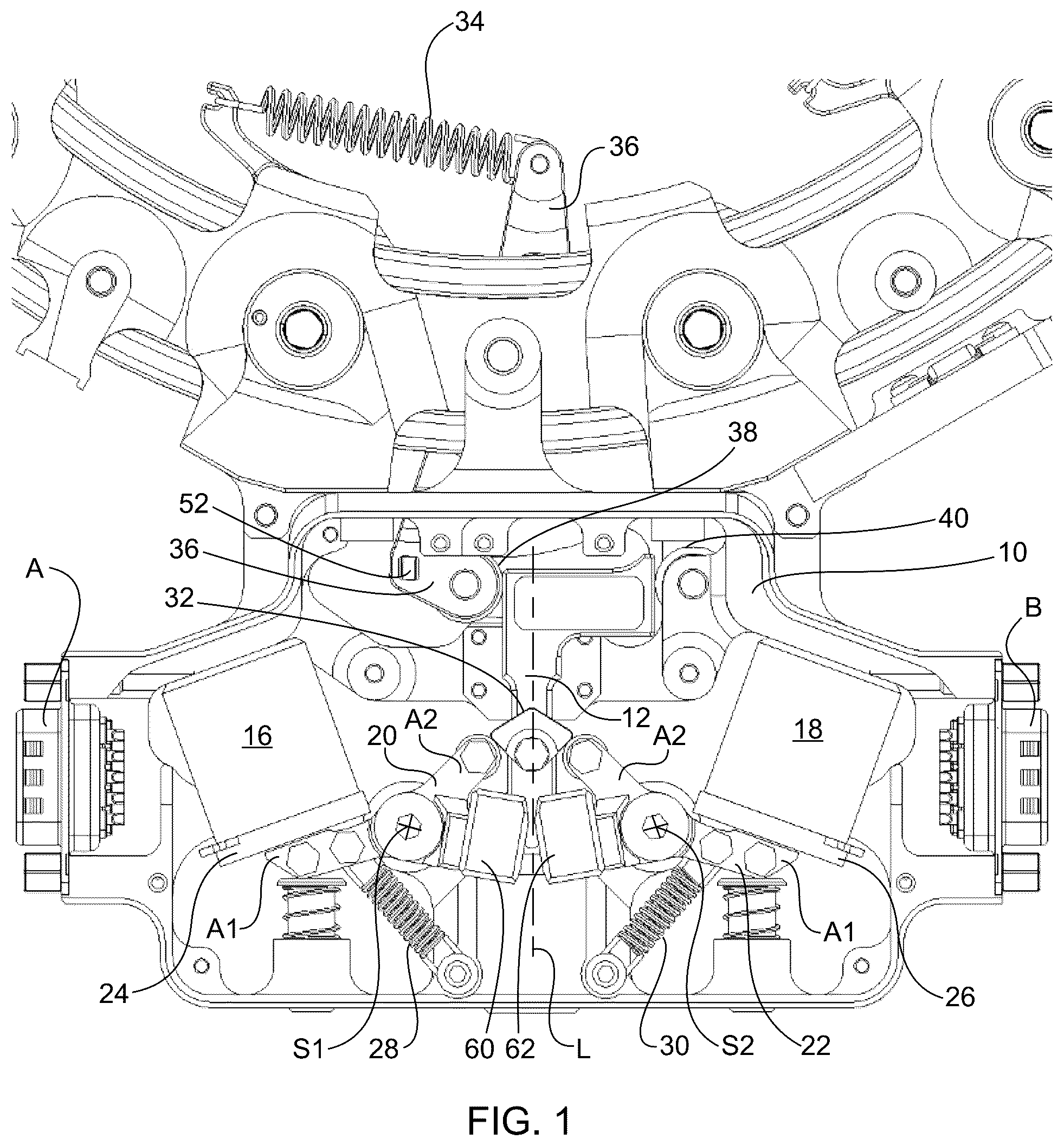 Patent US12304662 Figure 1 – Release apparatus