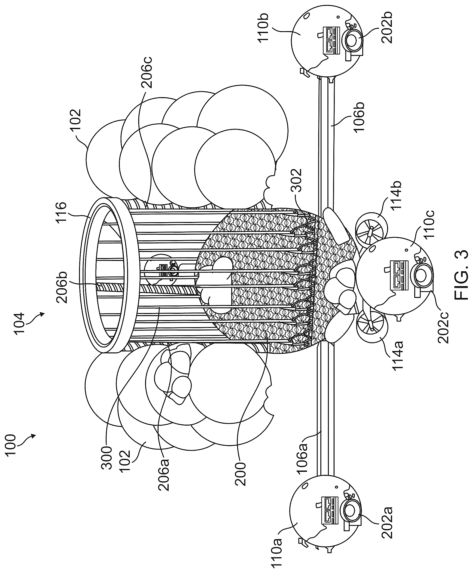 Patent US12304663 Figure 3 – System and method for a stratospheric aircraft