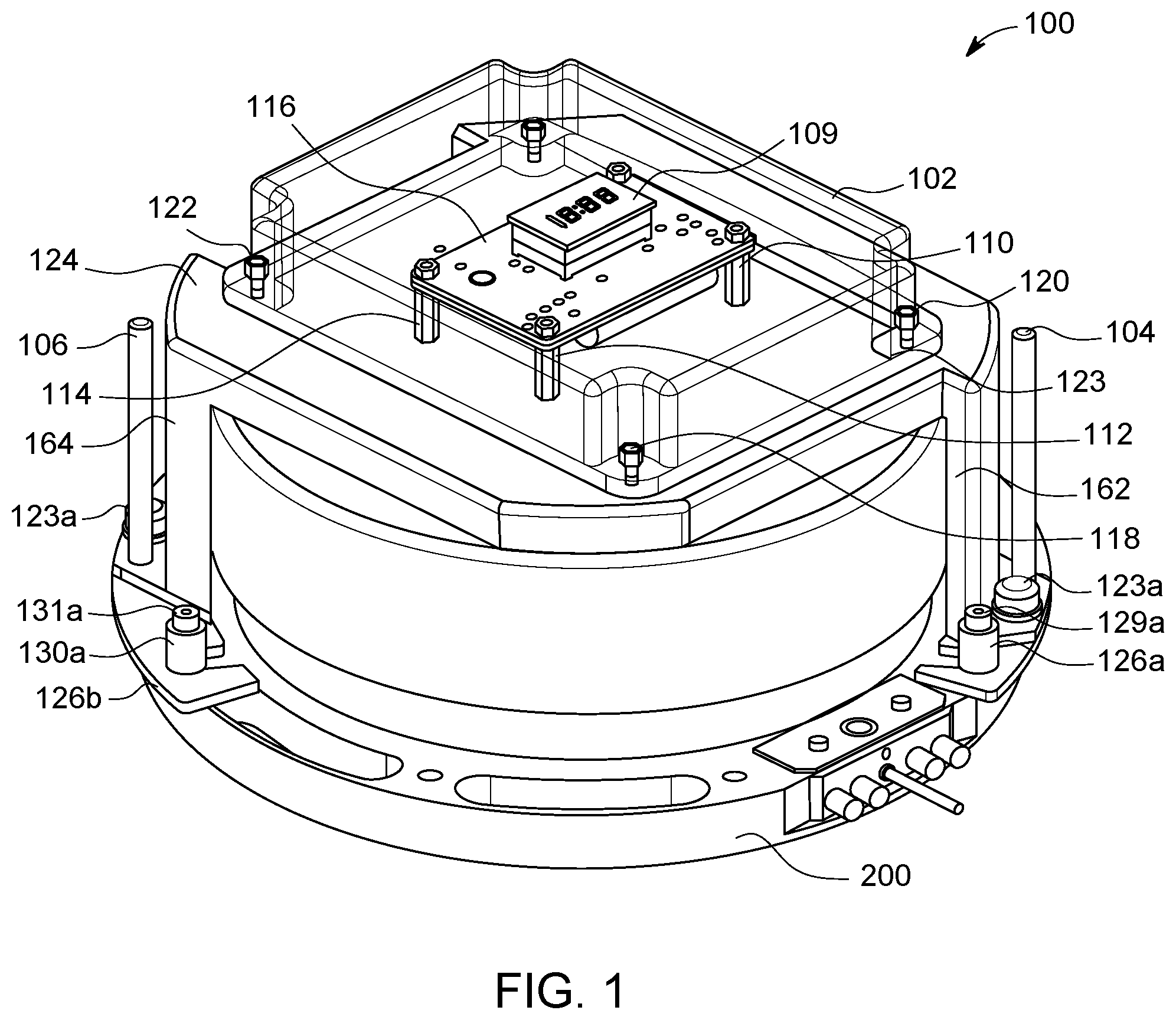 Patent US12304665 Figure 1 – Spacecraft thruster voltage measurement unit