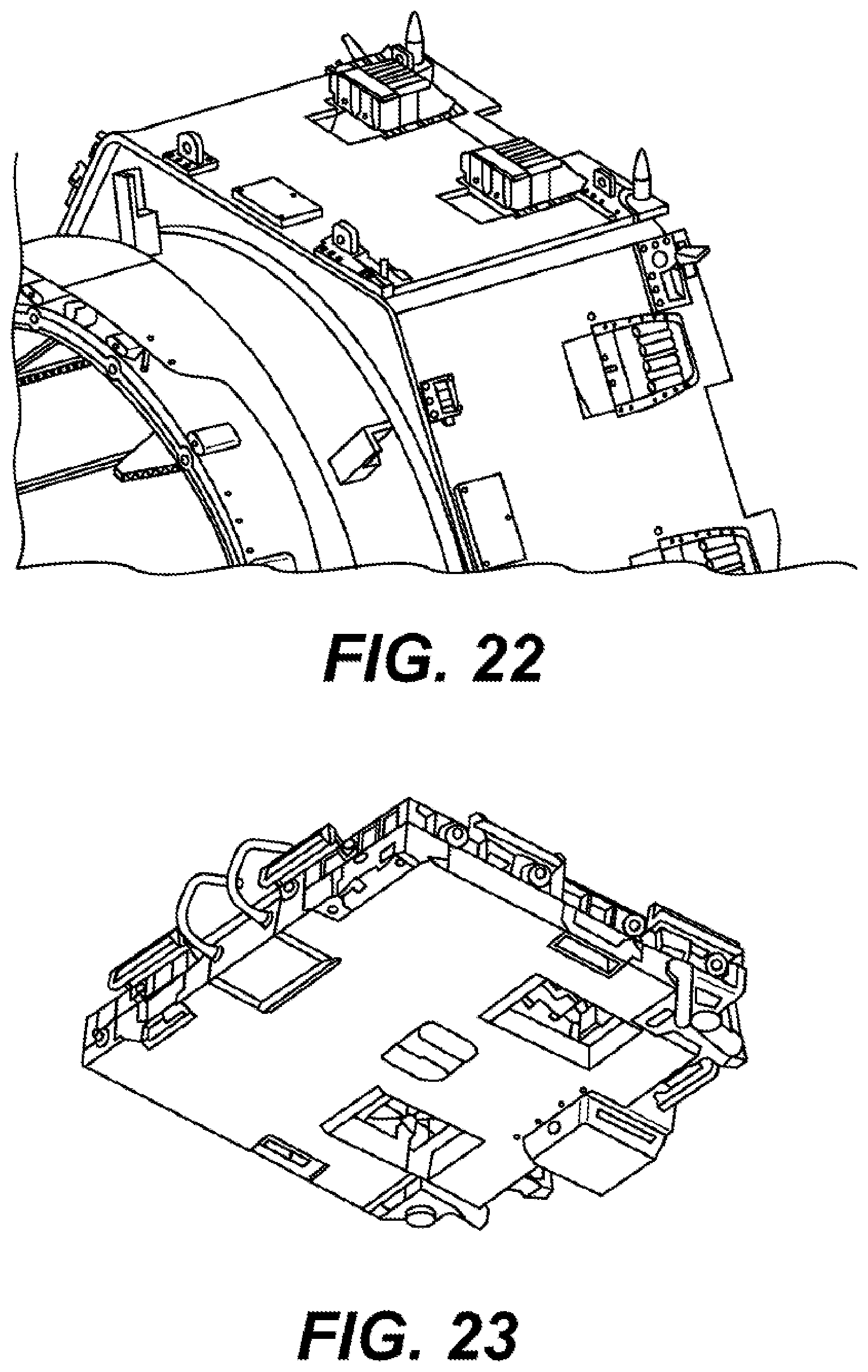Patent US12304666 Figure 10 – Spacecraft systems airlock for international space station access and interface and methods of operation