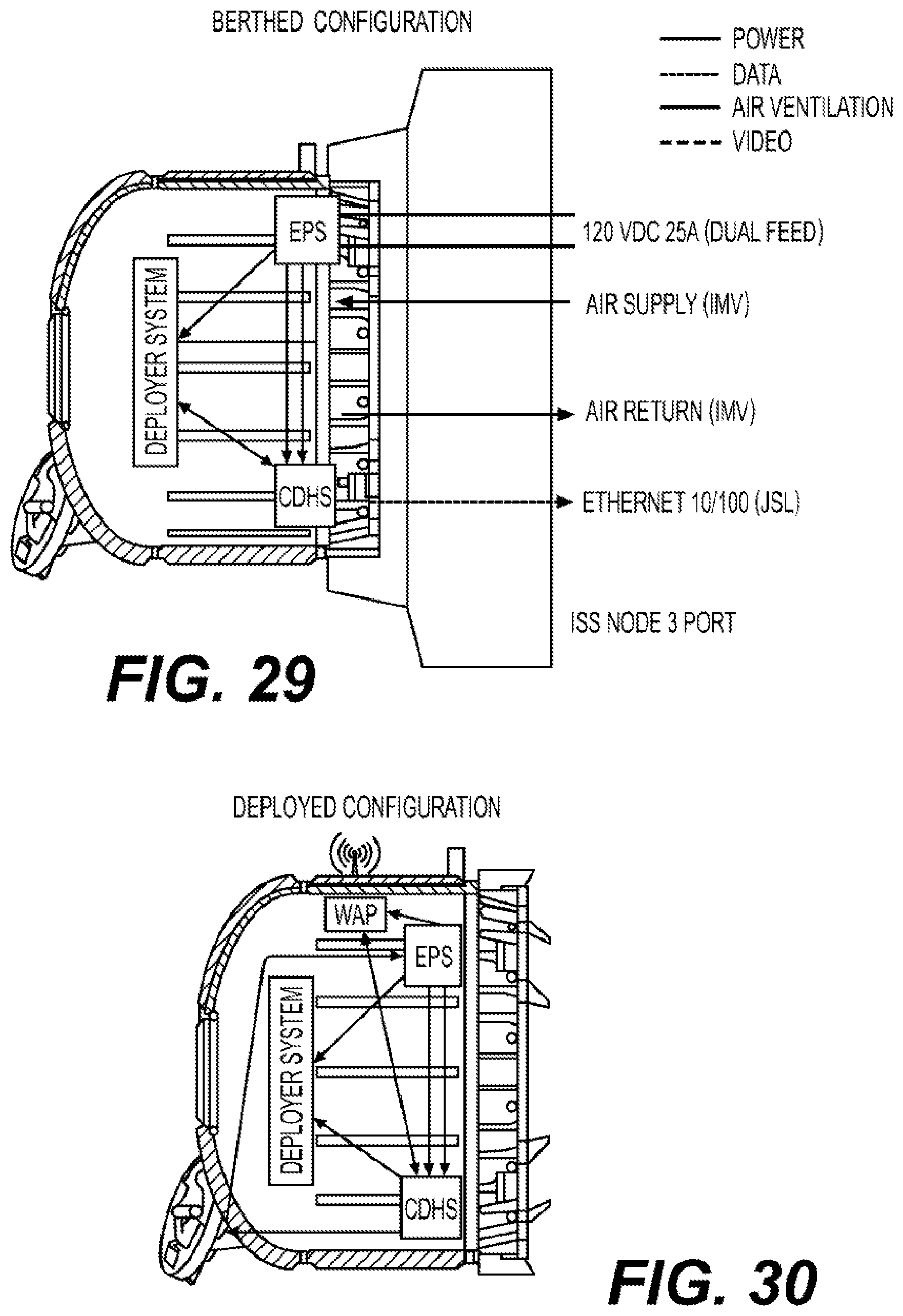 Patent US12304666 Figure 13 – Spacecraft systems airlock for international space station access and interface and methods of operation