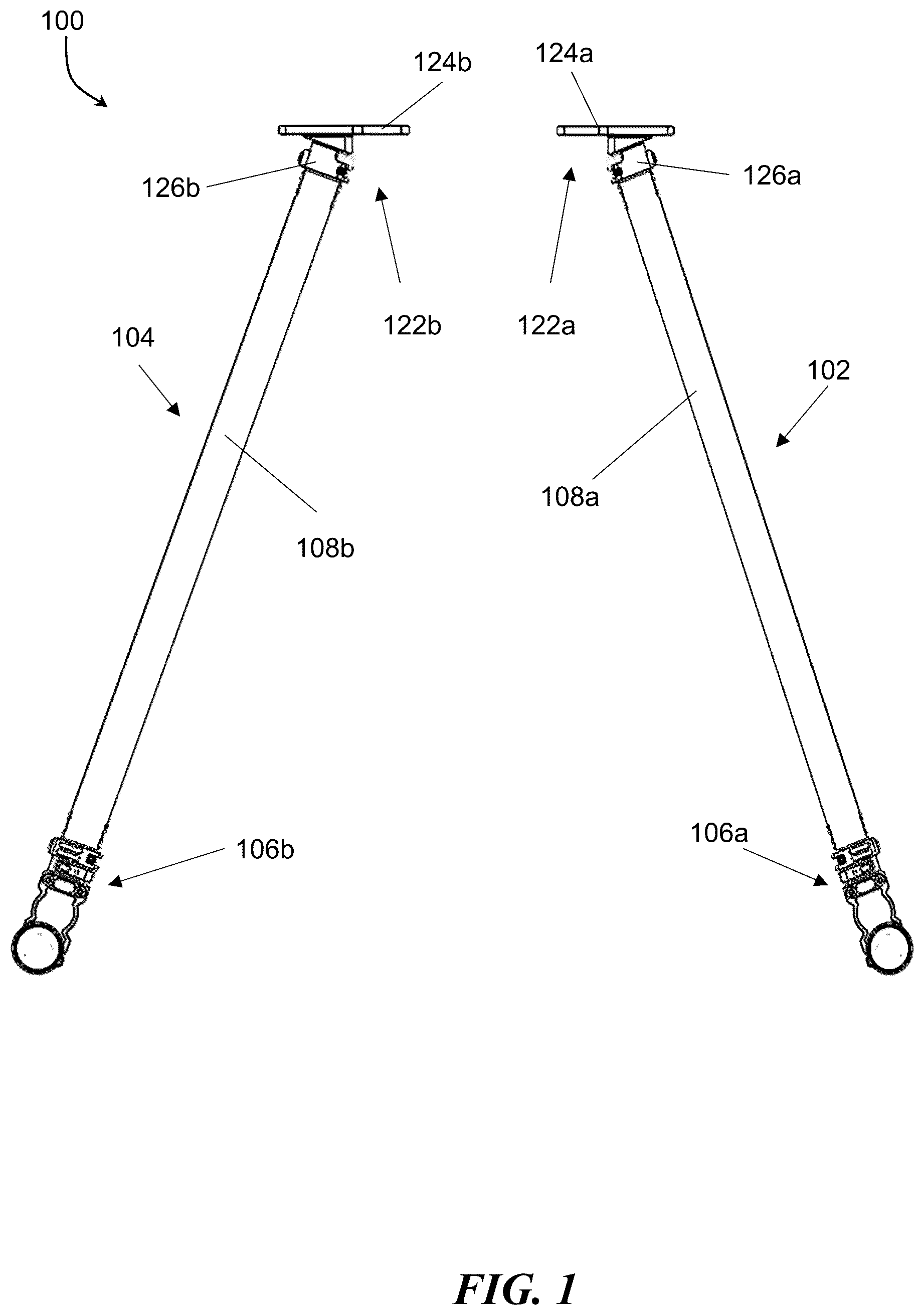 Patent US12304669 — Drone landing gear — Figure 1