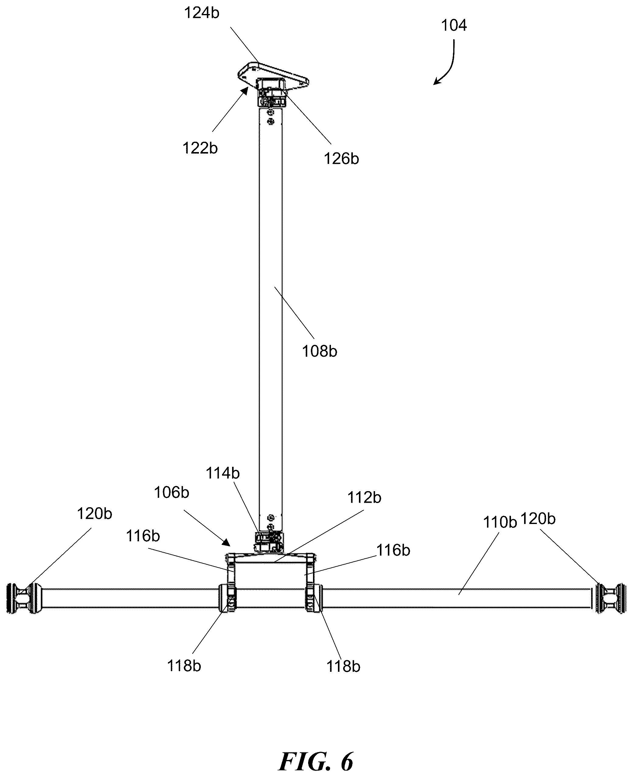 Patent US12304669 Figure 6 – Drone landing gear